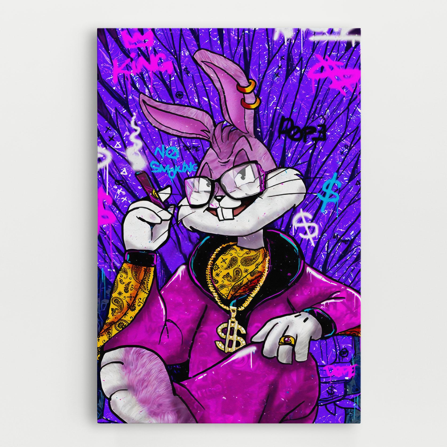 Tablou Canvas Boss Buny mockup 0