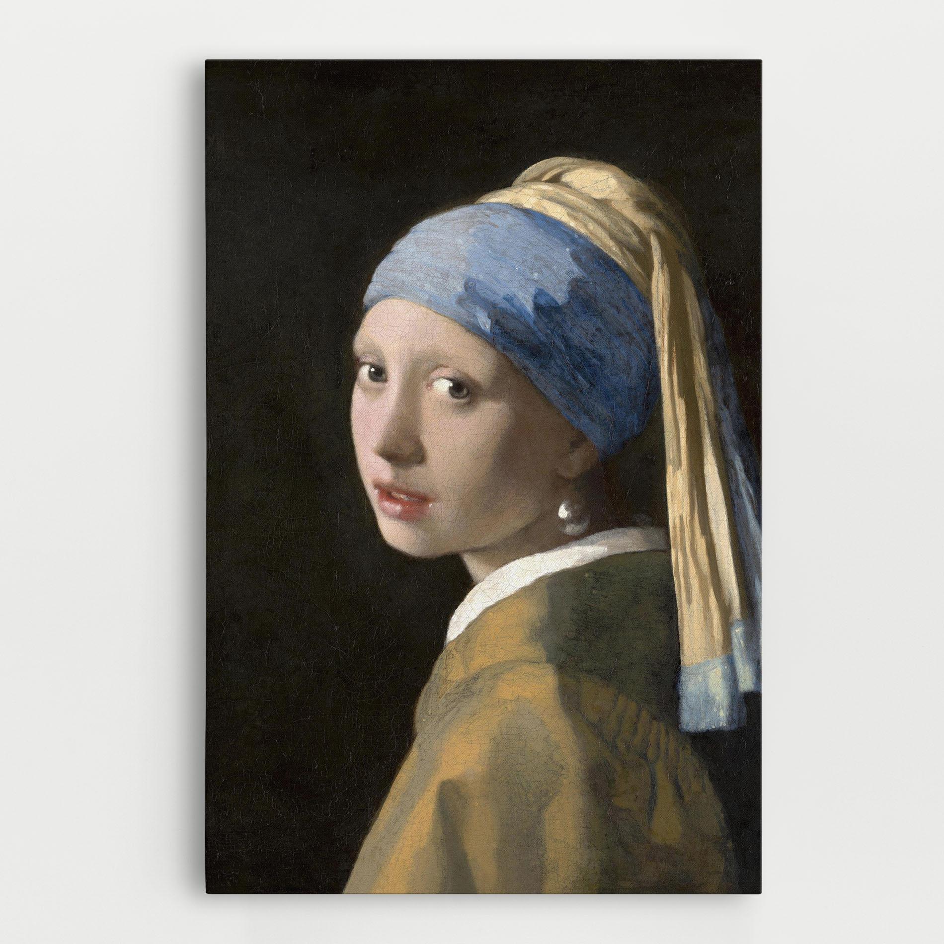 Tablou Canvas Girl With A Pearl mockup 0