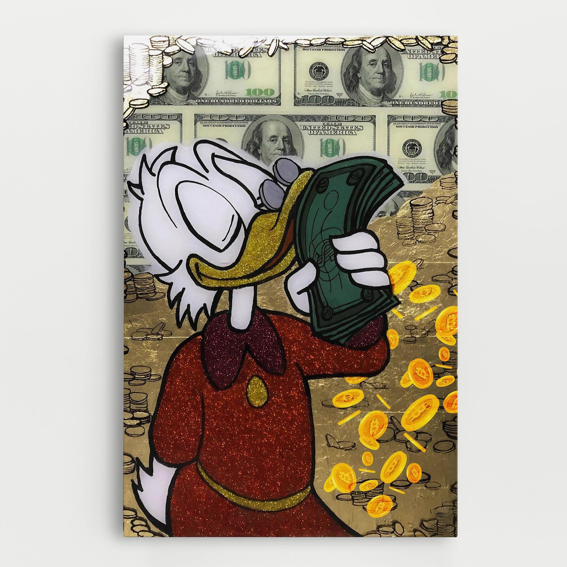 Tablou Canvas Smell Like Money mockup 0