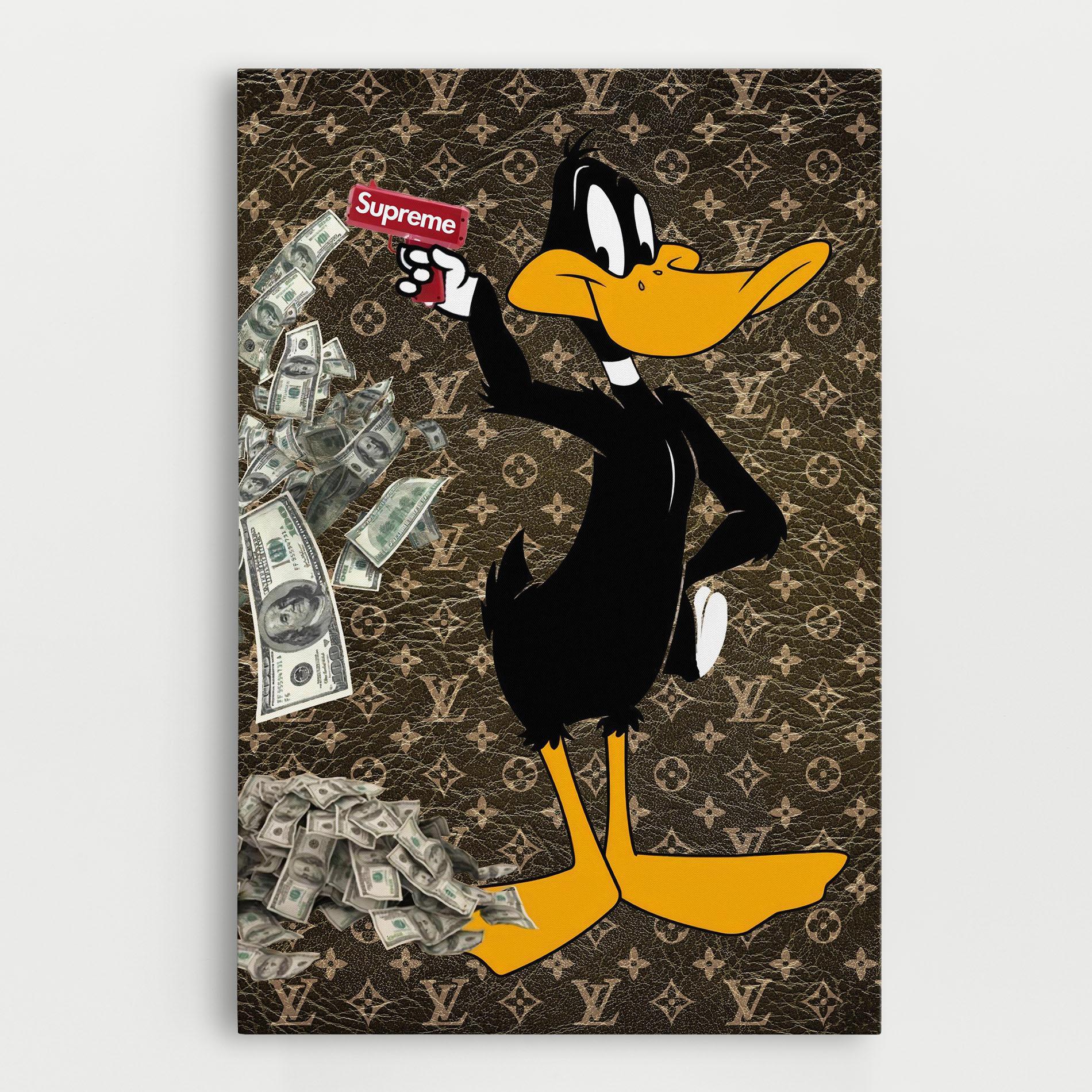 Tablou Canvas Supreme Daffy mockup 0