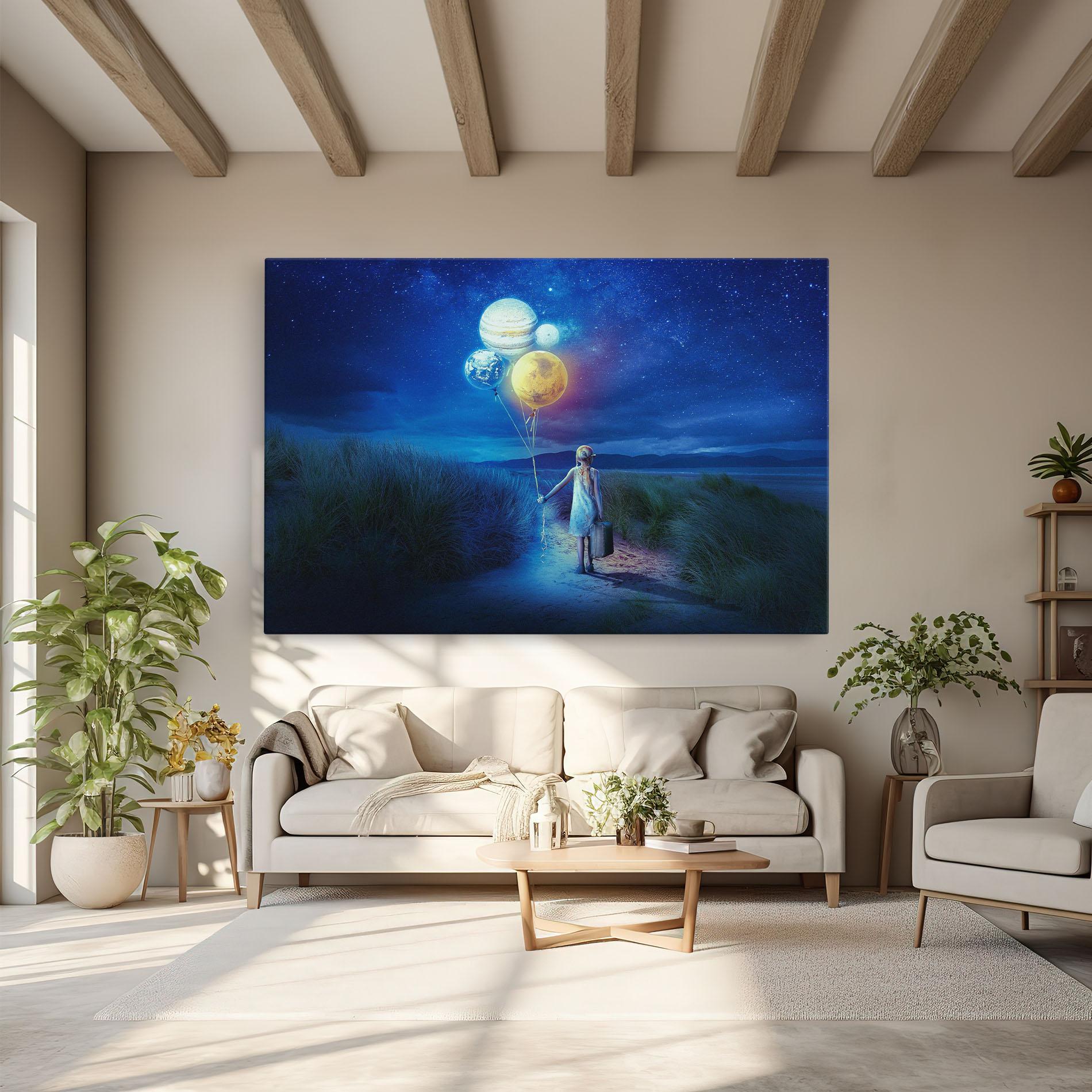 Tablou Canvas Love Our Planet mockup 6