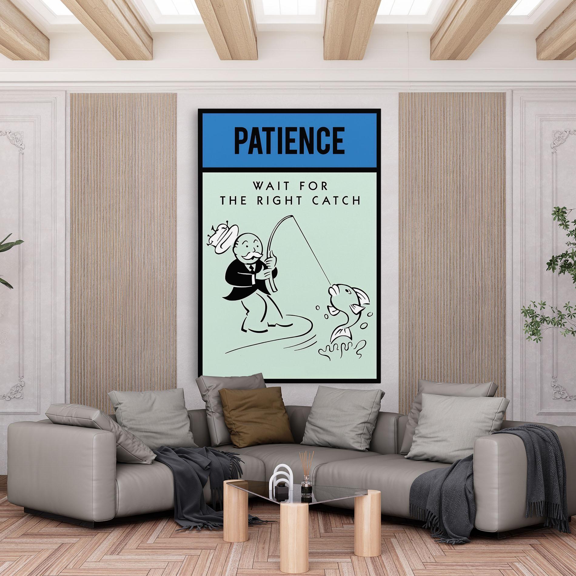 Tablou Canvas PATIENCE mockup 6