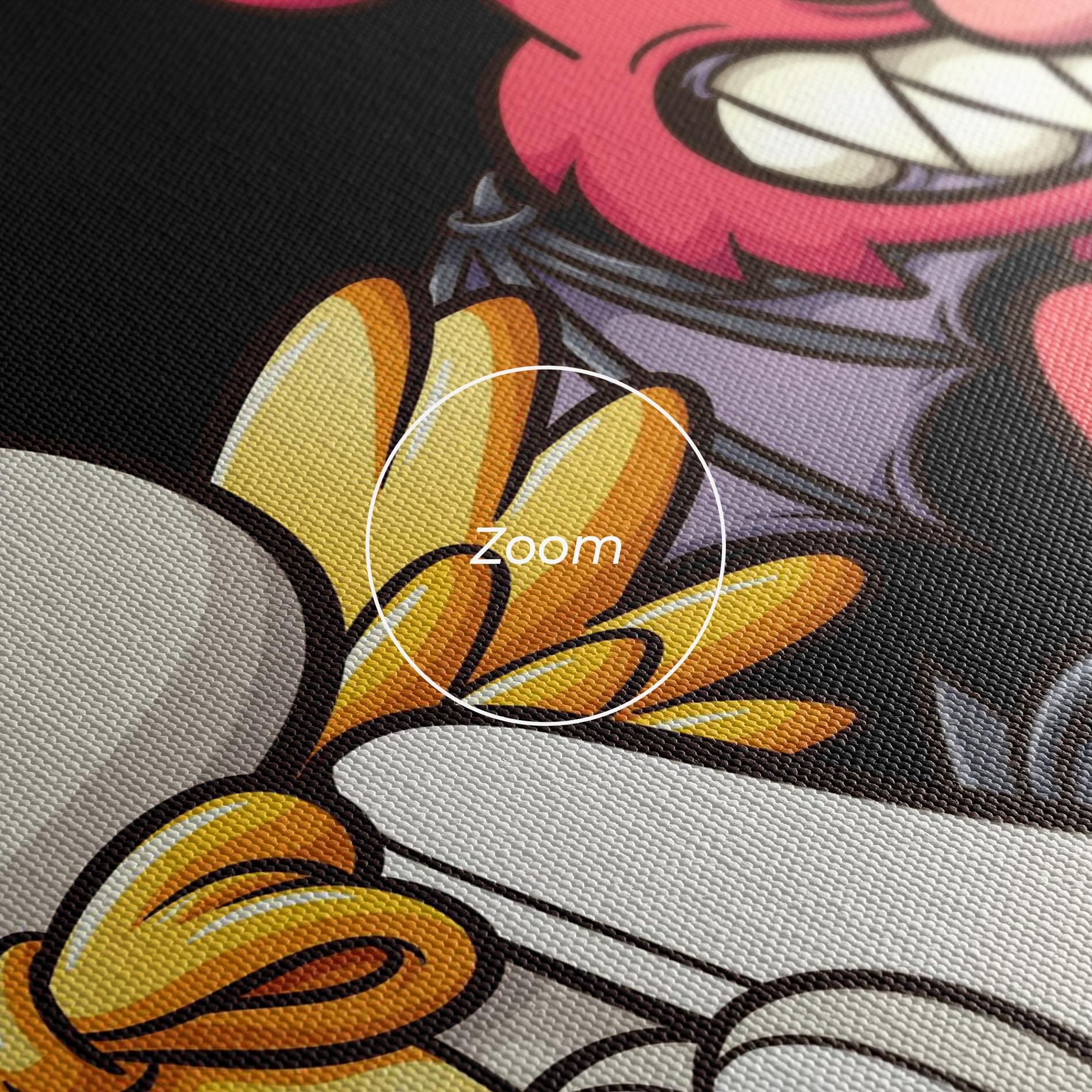 Tablou Canvas Angel Bear mockup 3