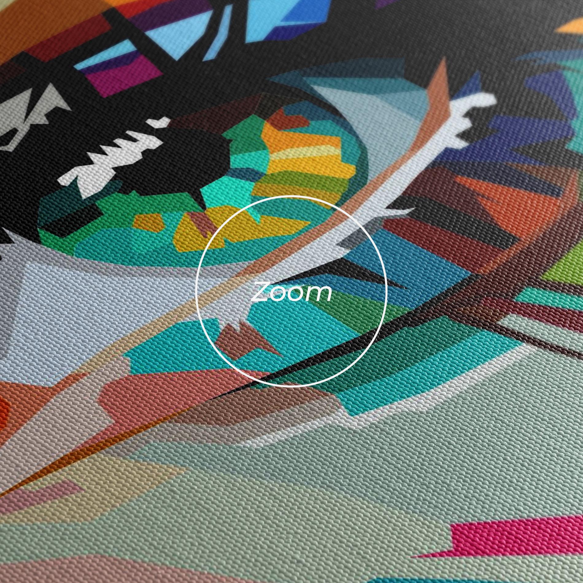 Tablou Canvas Colorful Eye mockup 3