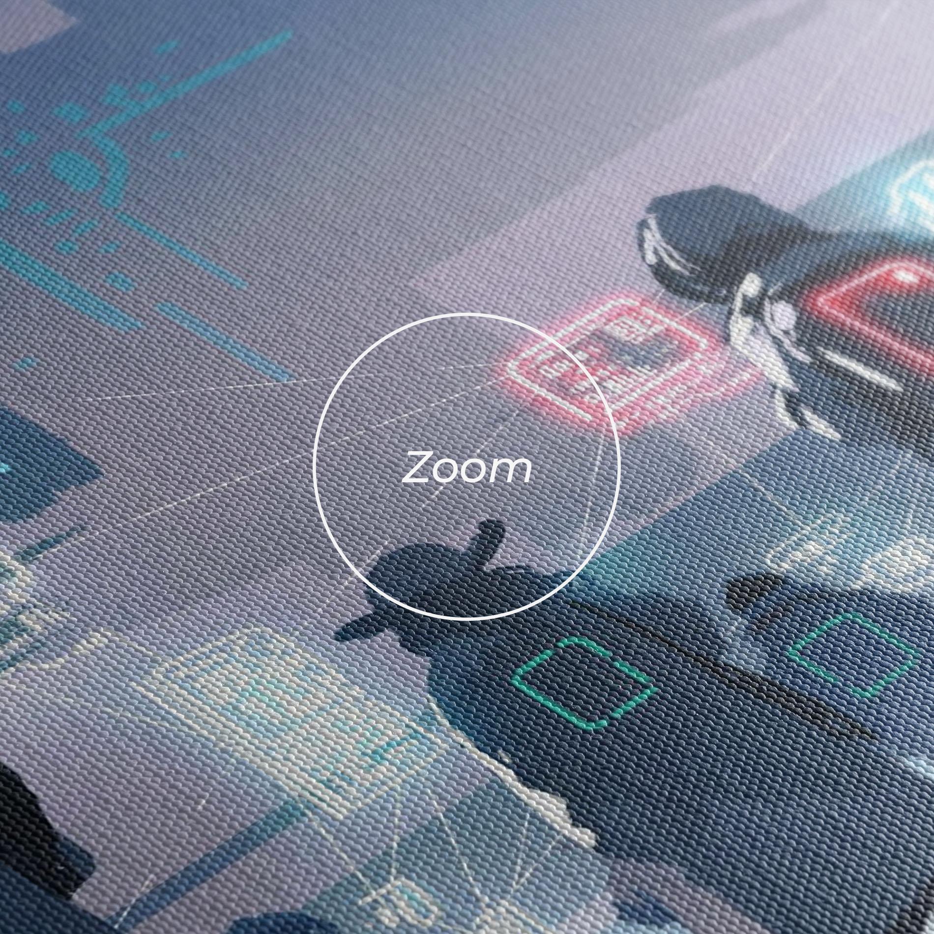 Tablou Canvas Futuristic People mockup 3