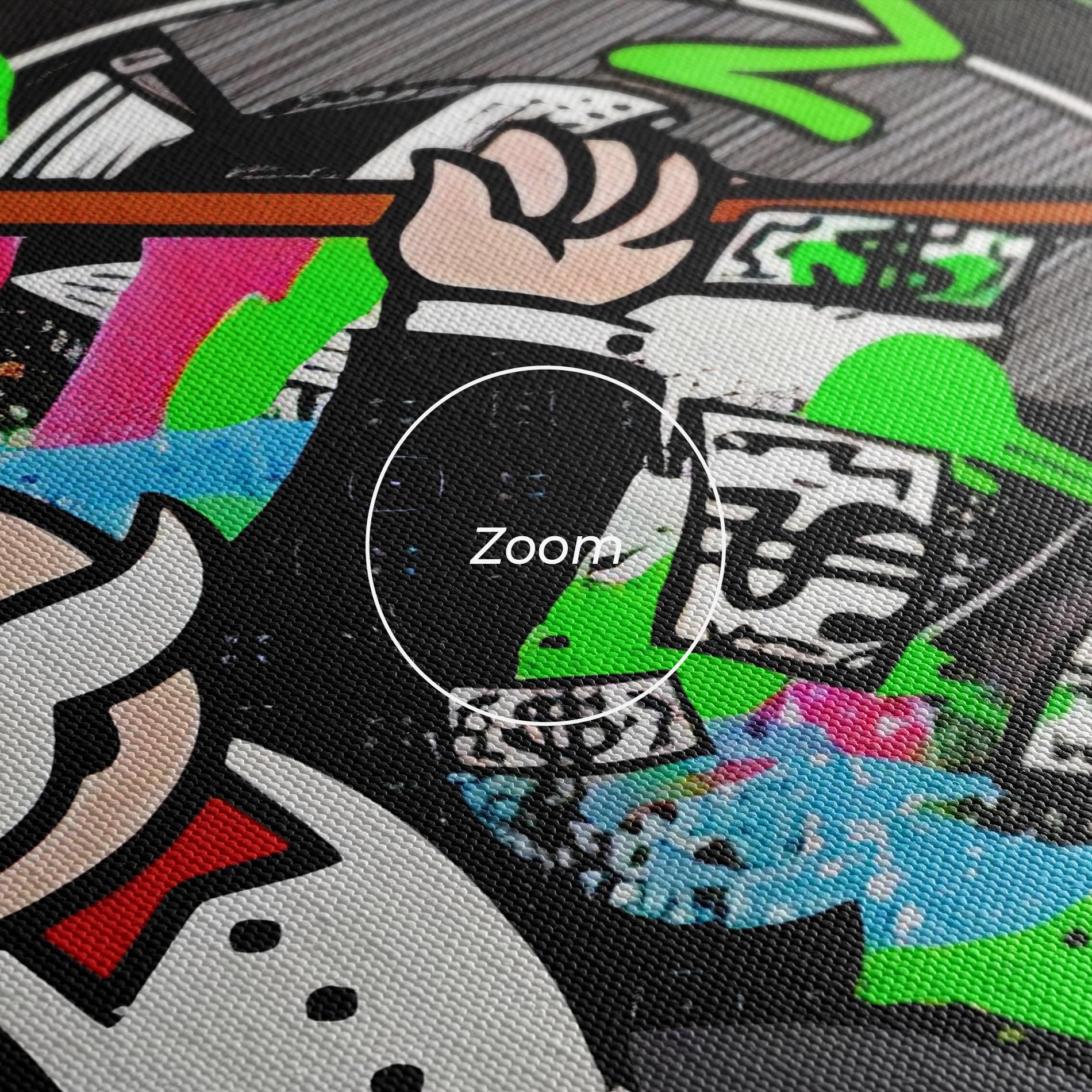 Tablou Canvas Make Money mockup 3