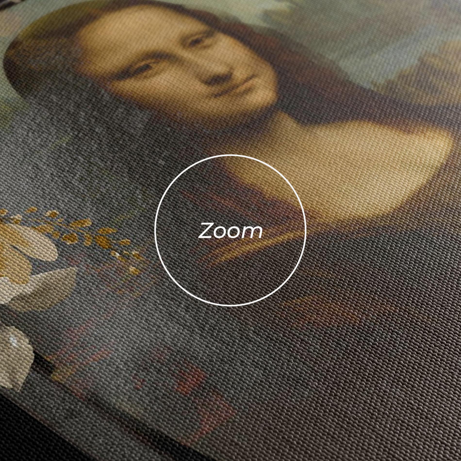 Tablou Canvas Monalisa Bomb mockup 3