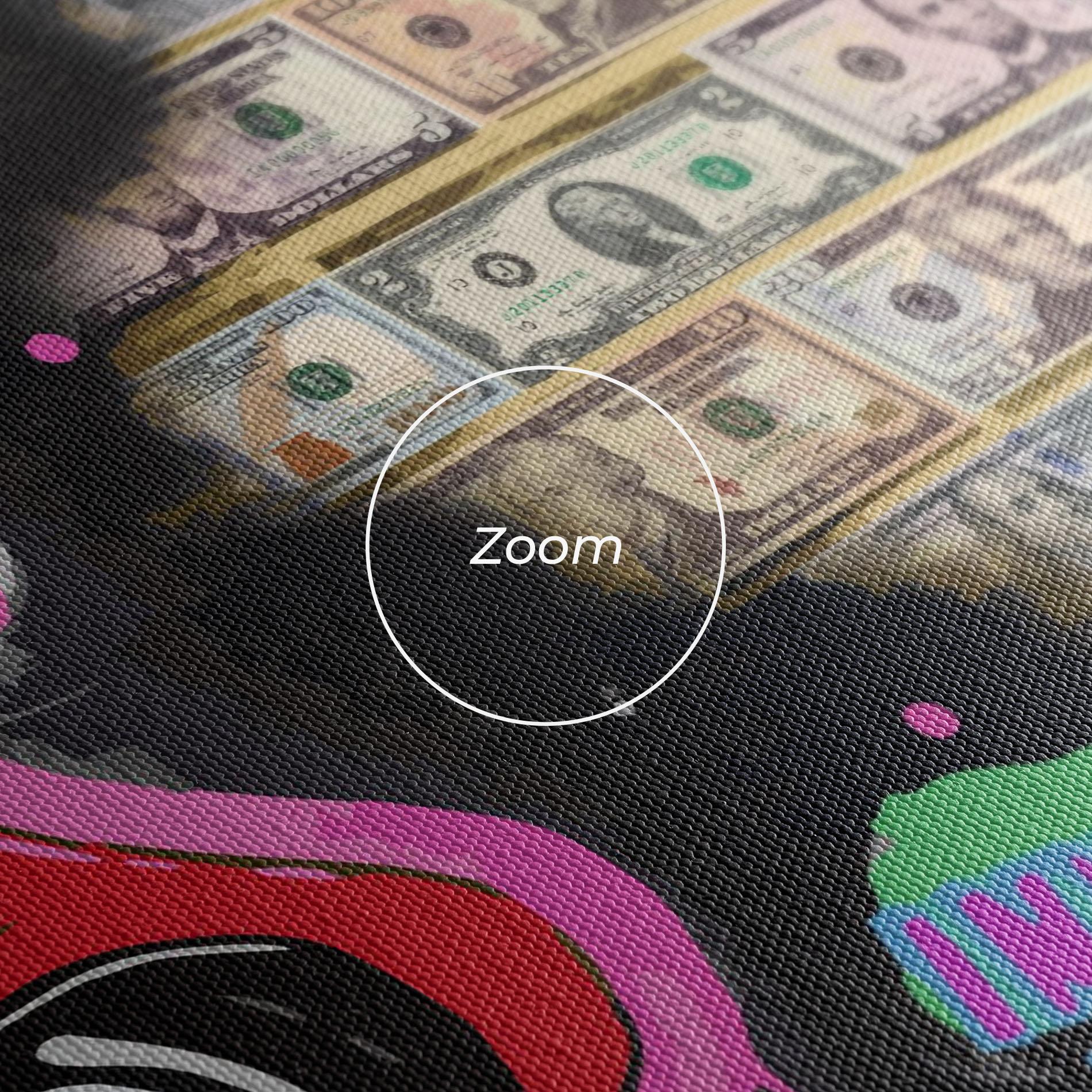 Tablou Canvas Money Advice mockup 3