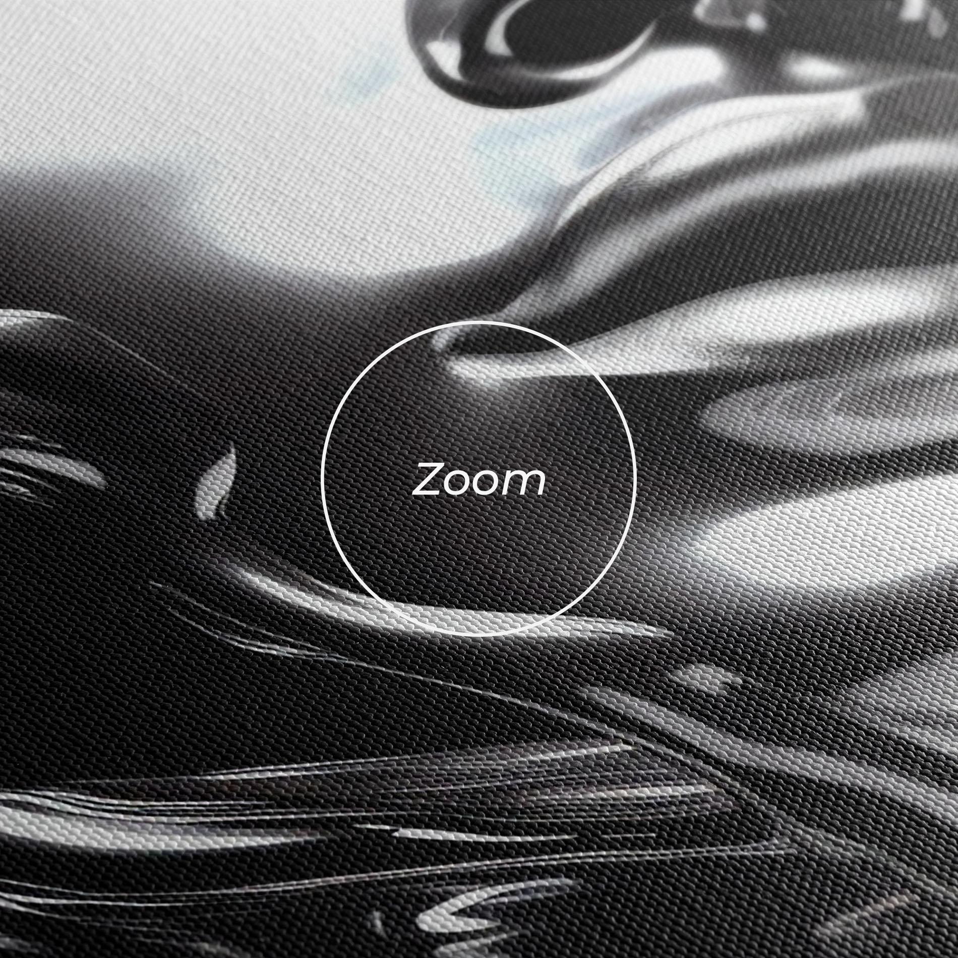 Tablou Canvas Silver Liquid Woman mockup 3