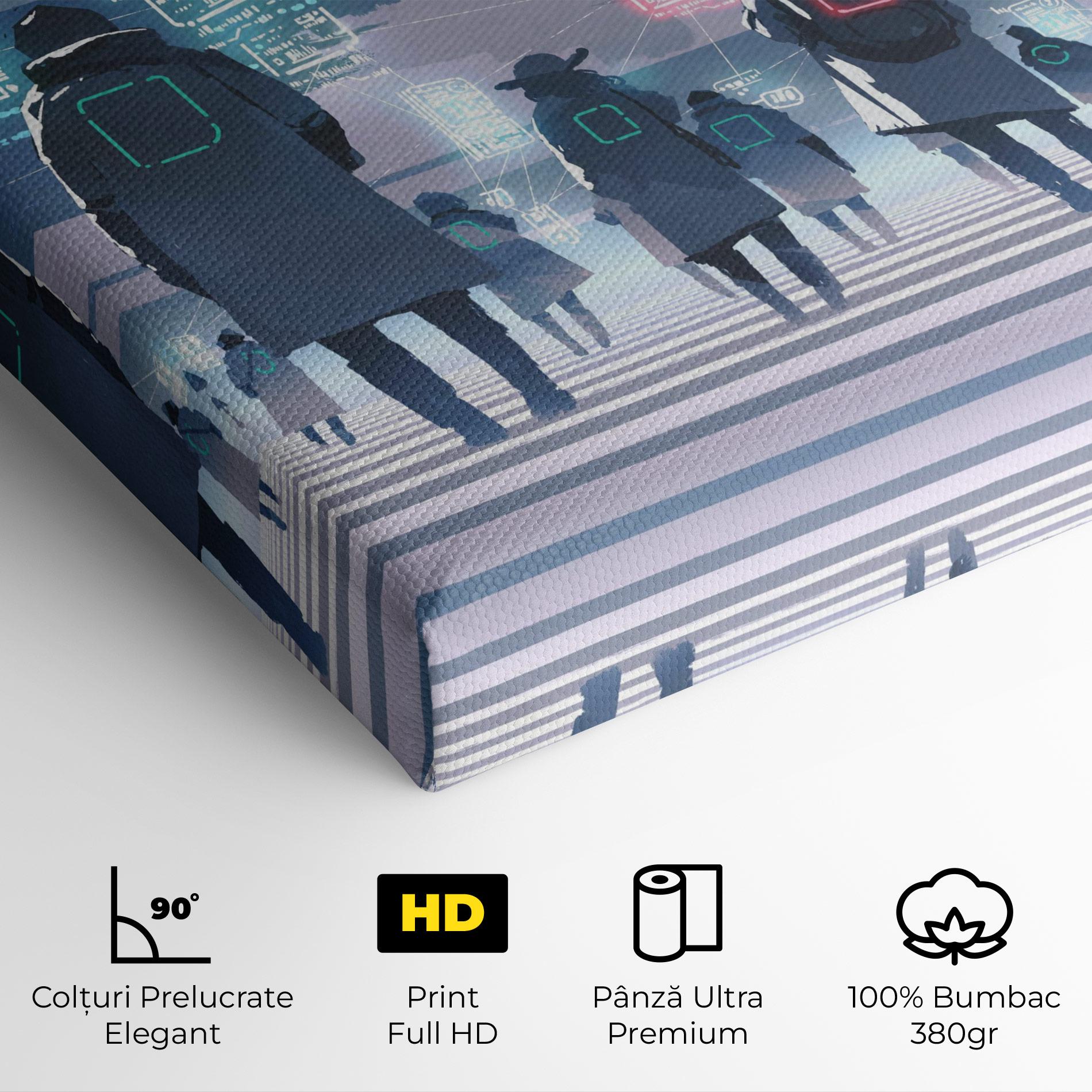 Tablou Canvas Futuristic People mockup 4