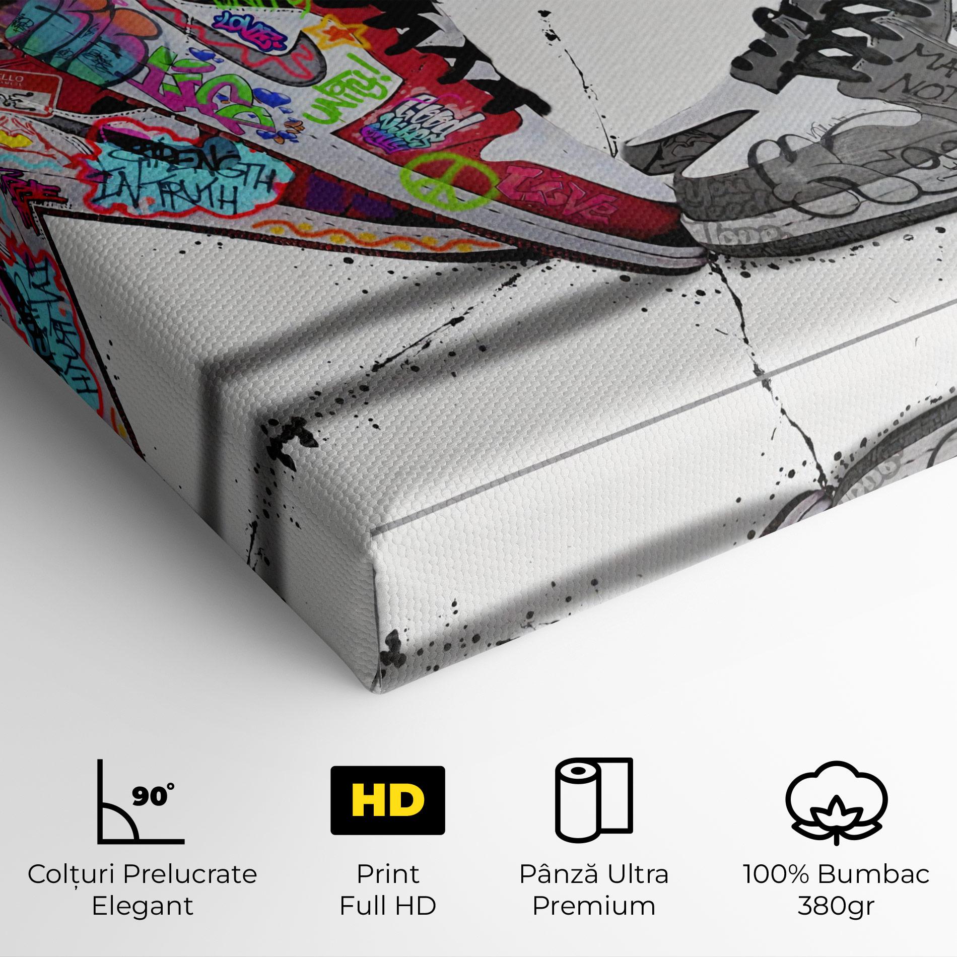 Tablou Canvas Love On My Toes mockup 4