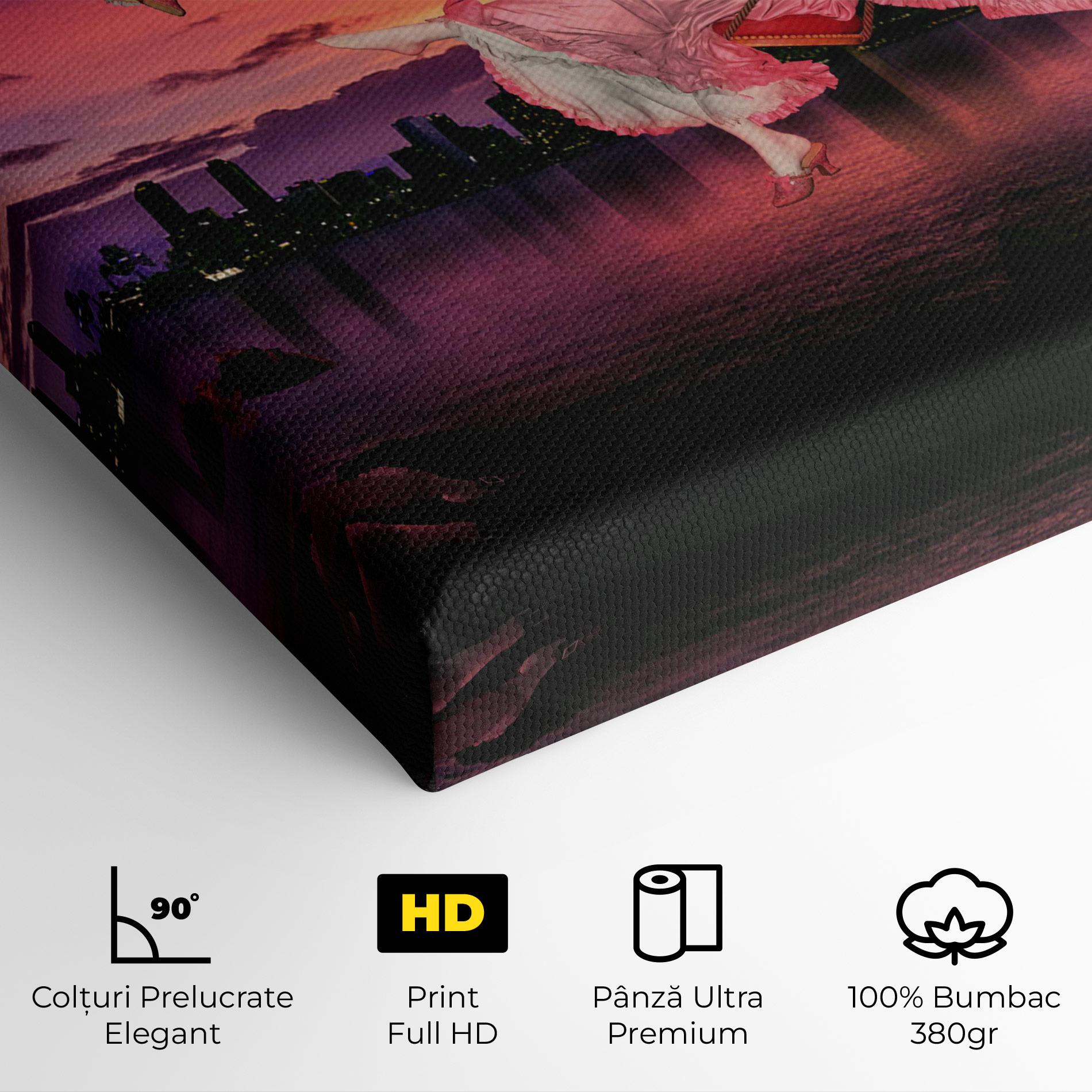 Tablou Canvas Once Upon A Sunset mockup 4