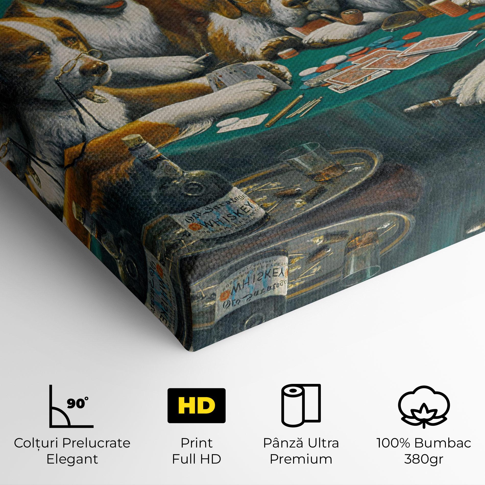 Tablou Canvas Poker Game mockup 4