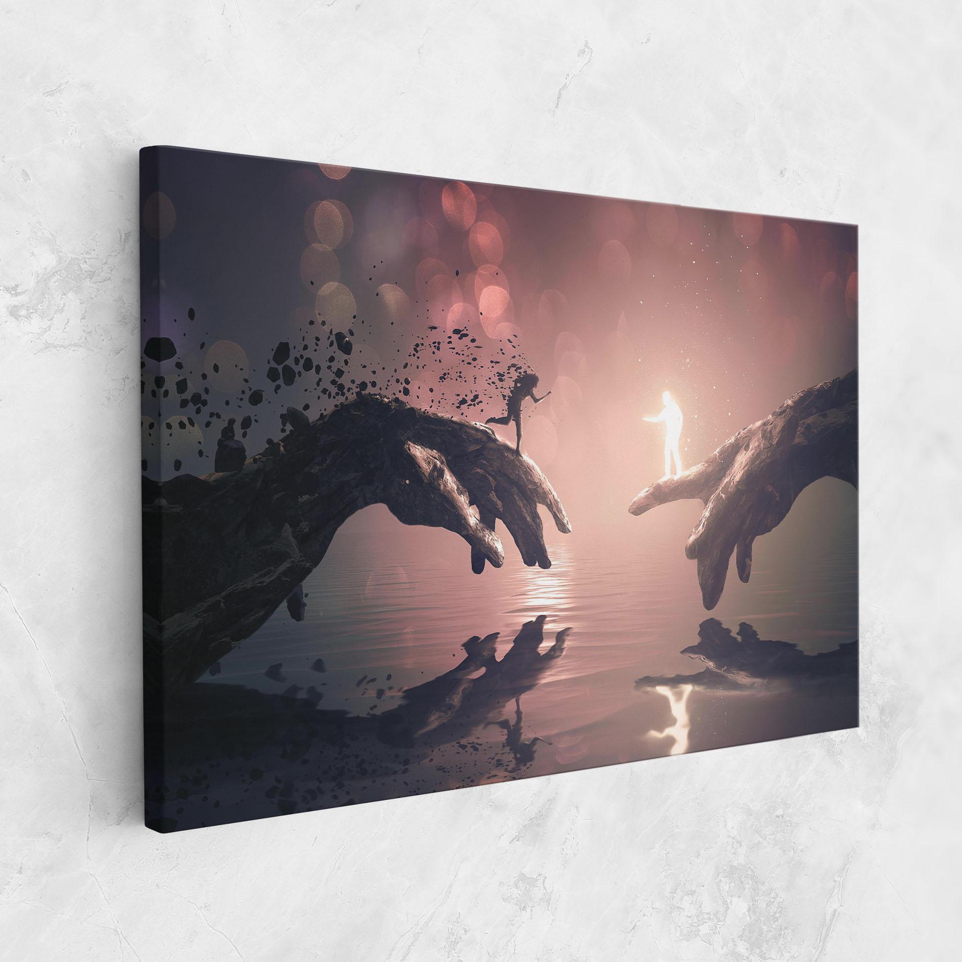 Tablou Canvas Life Story mockup 1