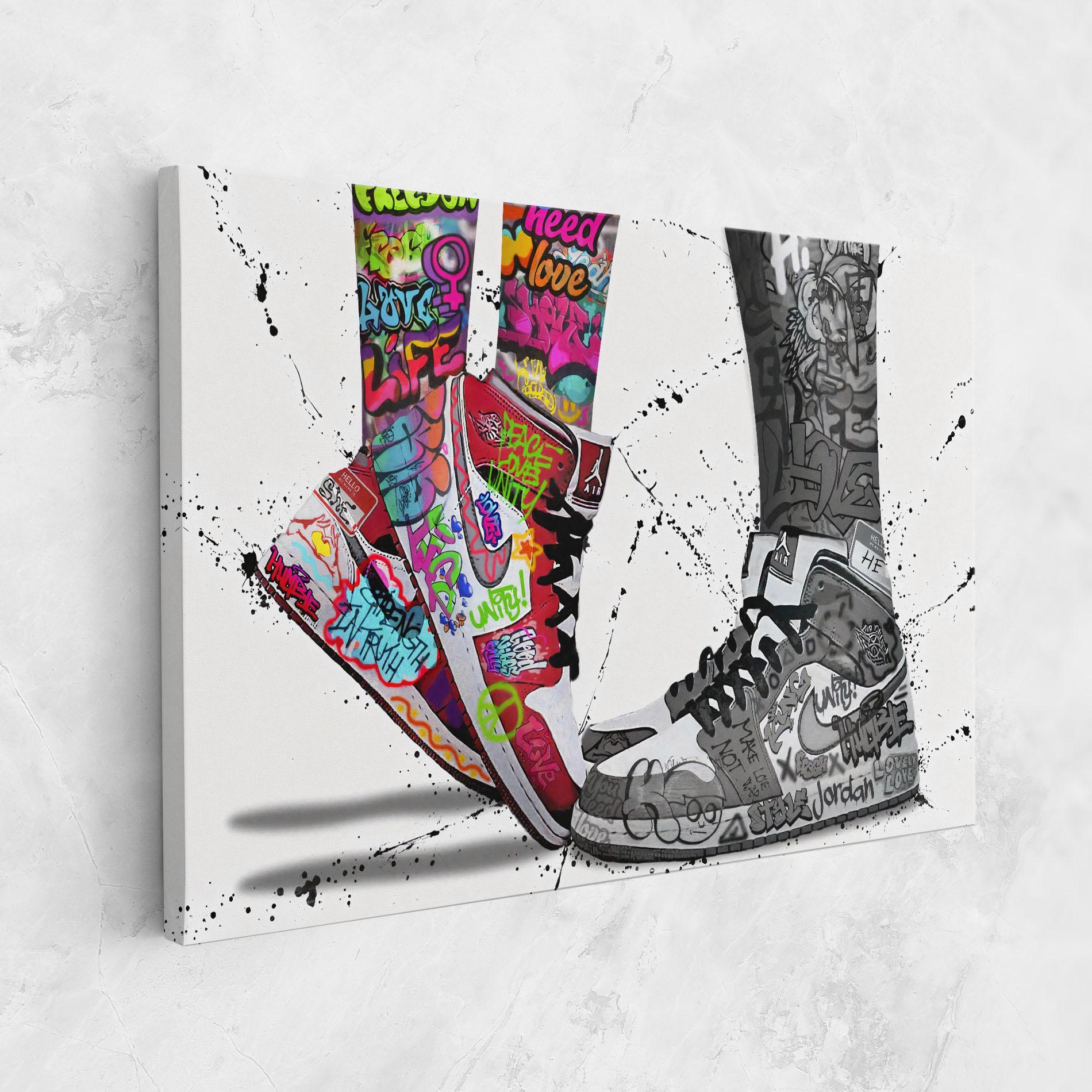 Tablou Canvas Love On My Toes mockup 1