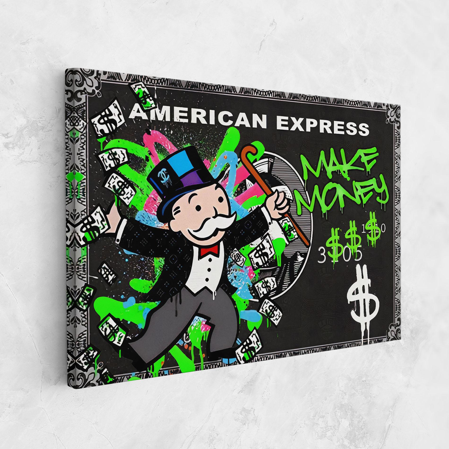 Tablou Canvas Make Money mockup 1