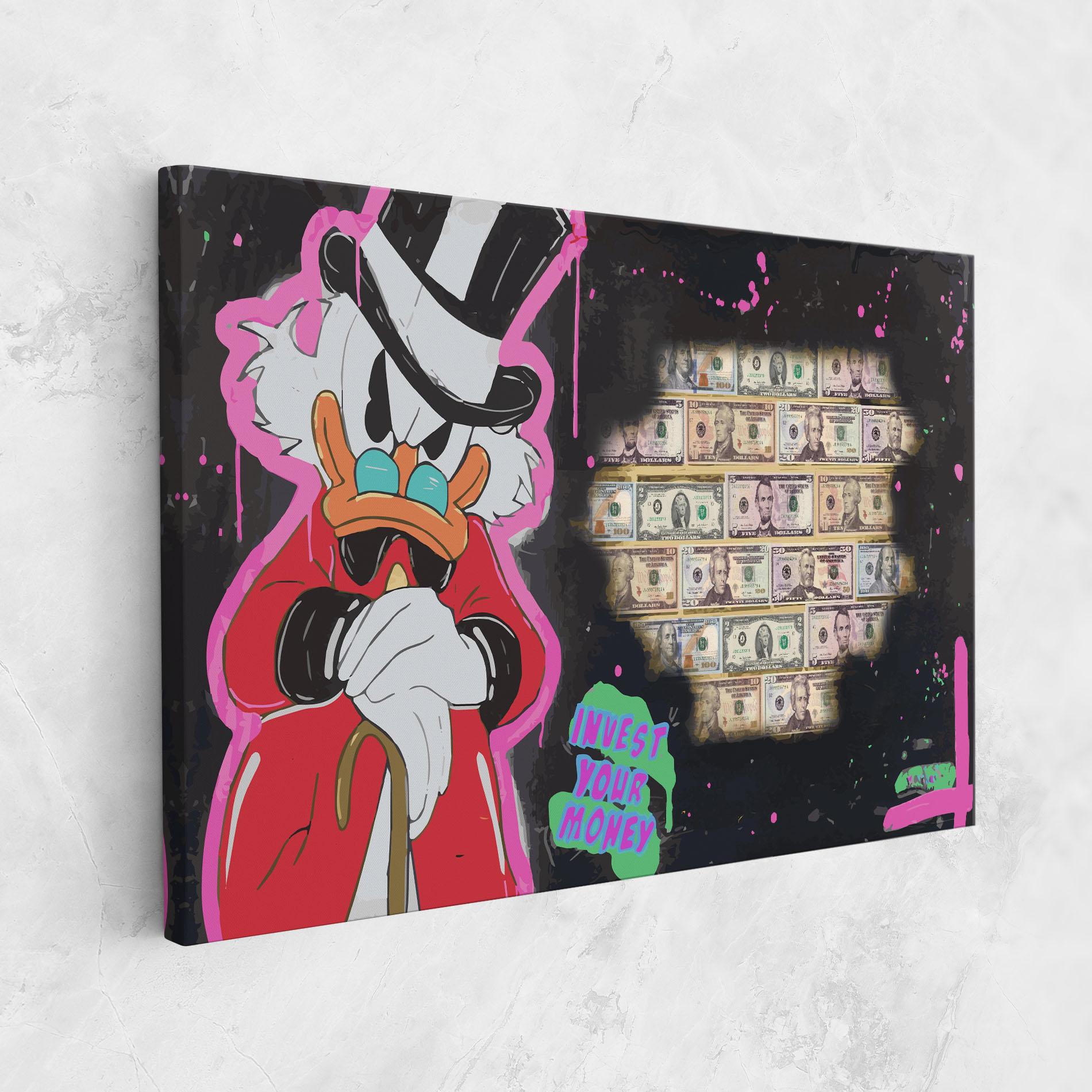 Tablou Canvas Money Advice mockup 1