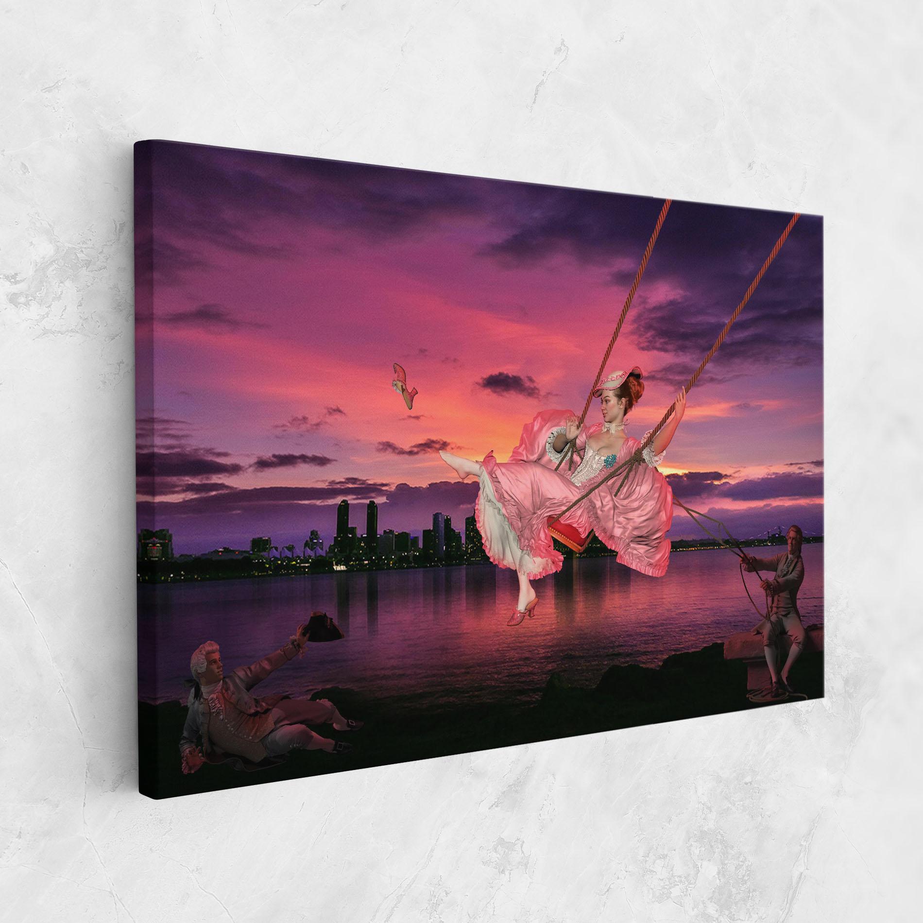 Tablou Canvas Once Upon A Sunset mockup 1