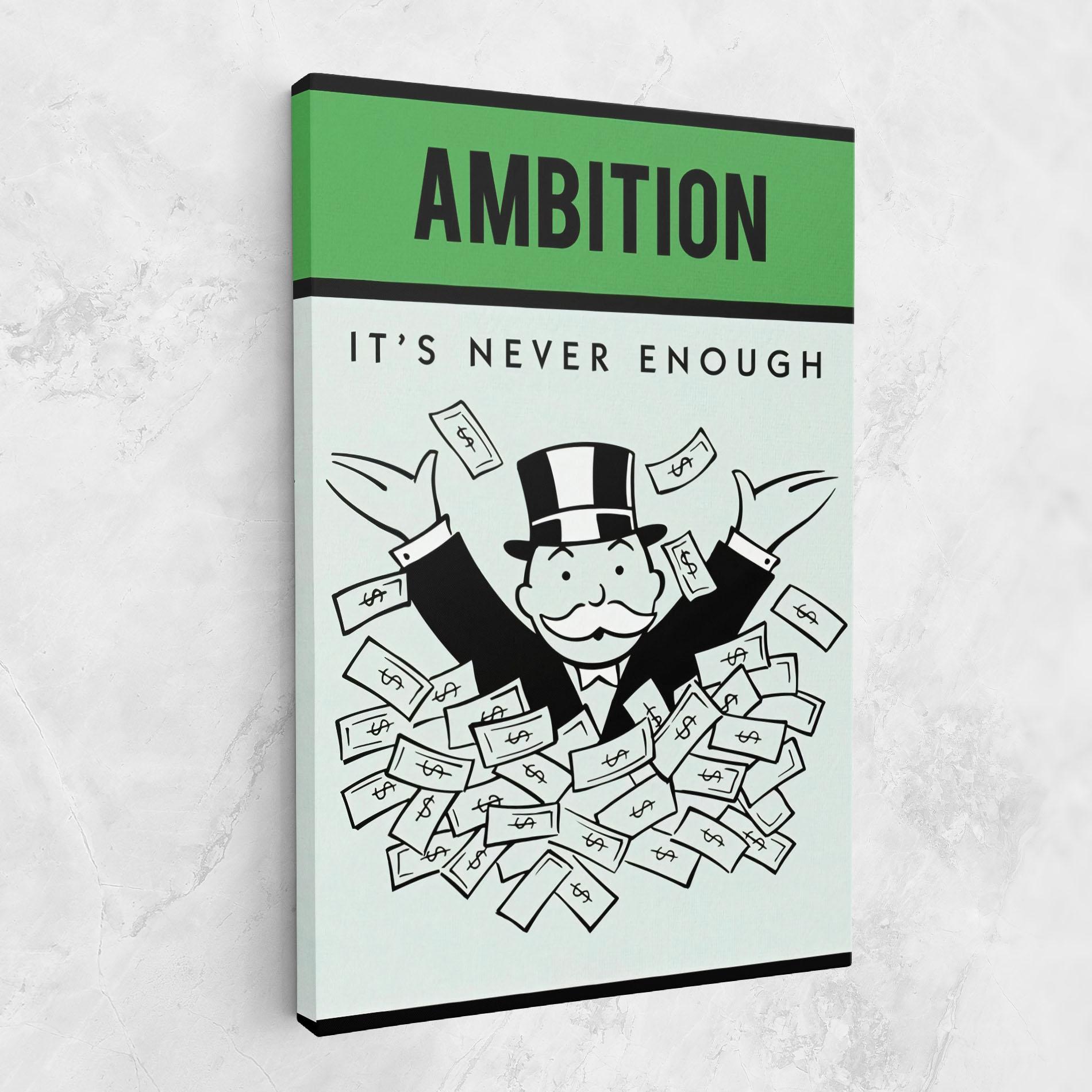 Tablou Canvas AMBITION mockup 1