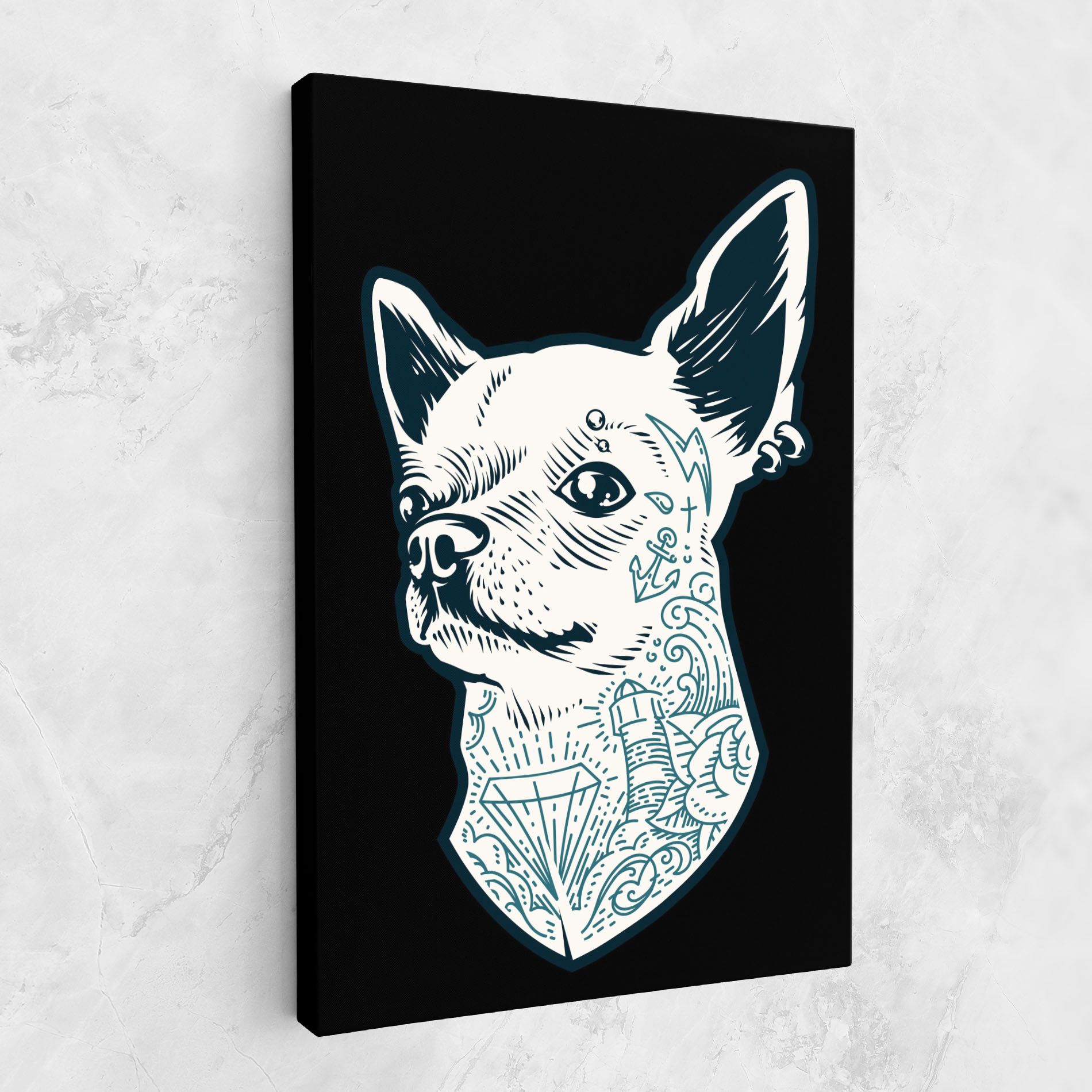 Chihuahua Tattoo mockup 1