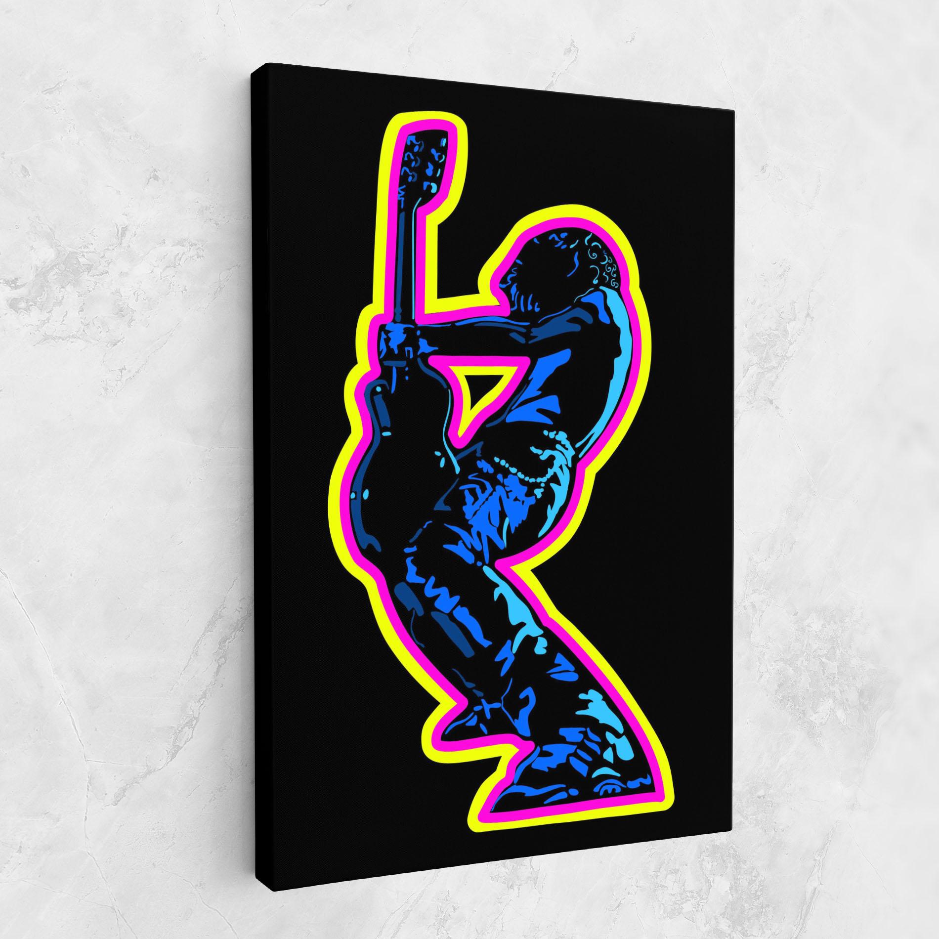 Tablou Canvas Guitarist Art mockup 1