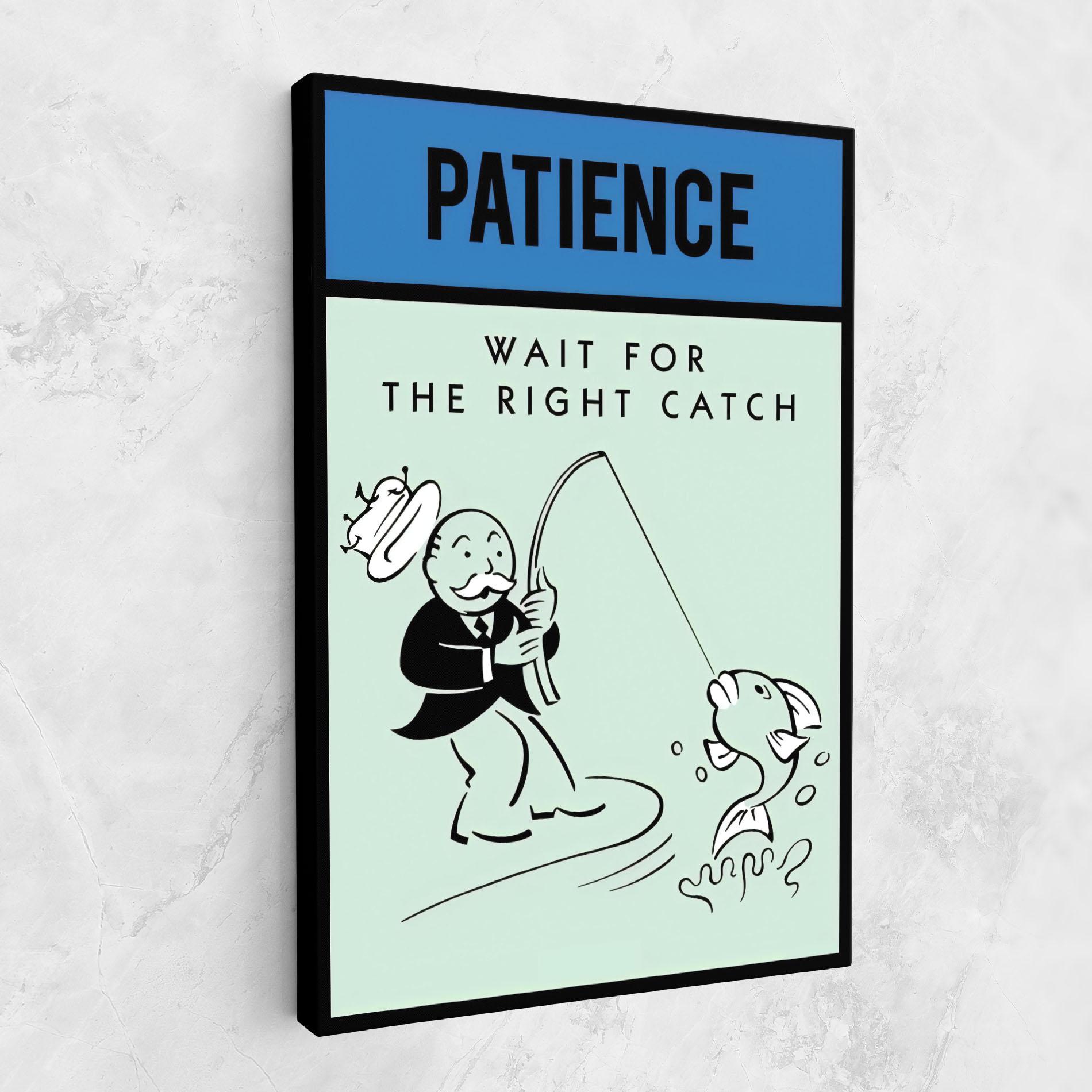 Tablou Canvas PATIENCE mockup 1