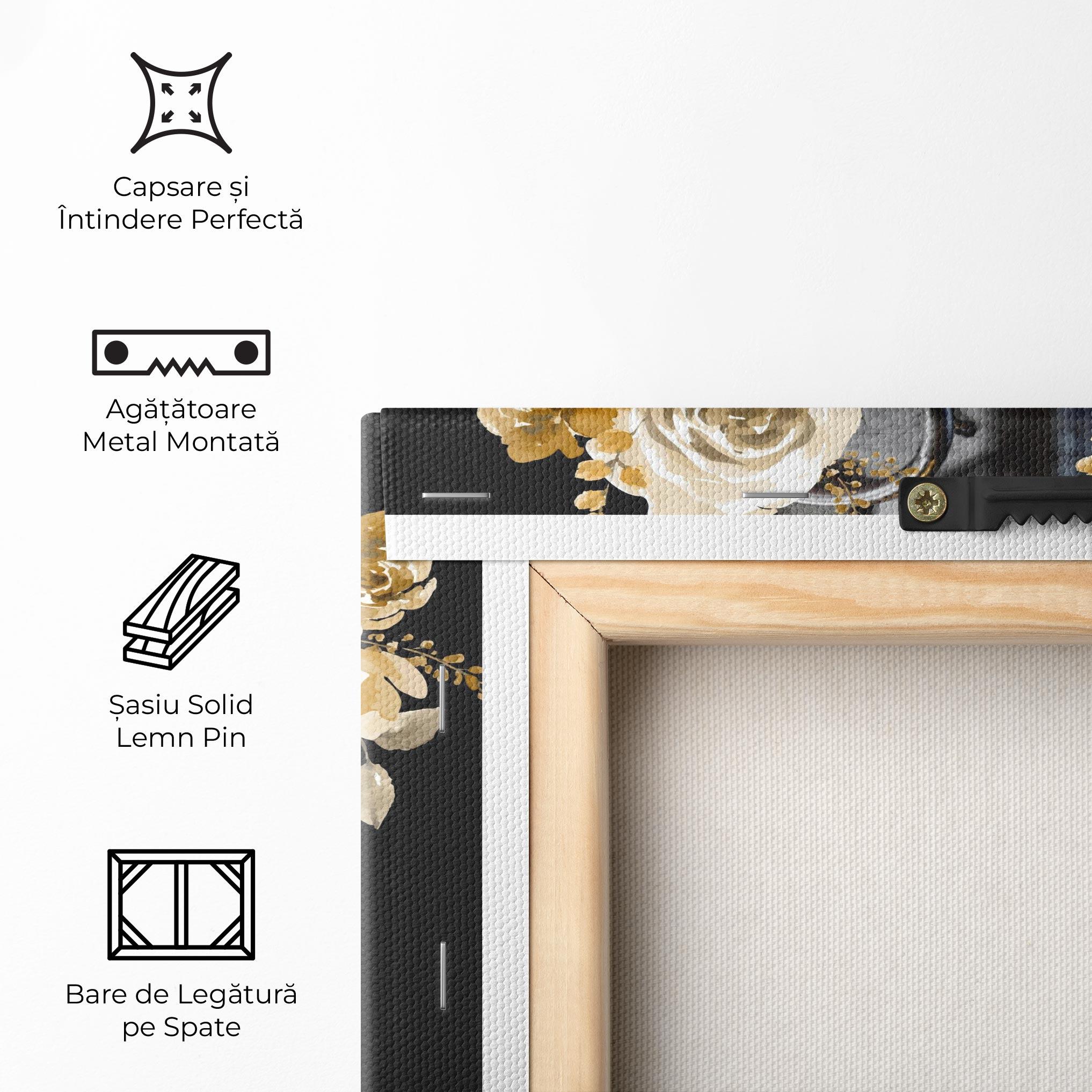 Tablou Canvas A Girl Is A Grenade mockup 5