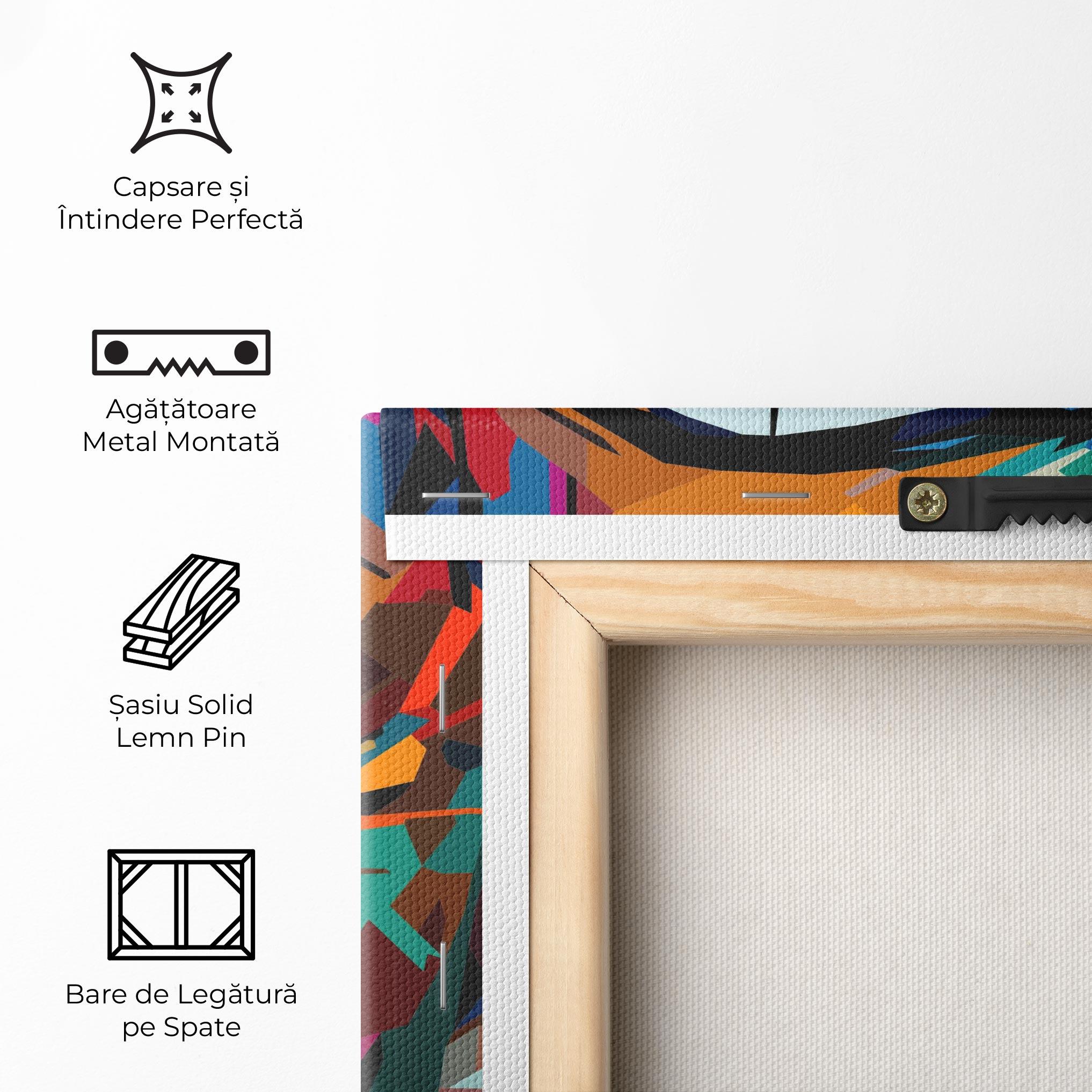 Tablou Canvas Colorful Eye mockup 5