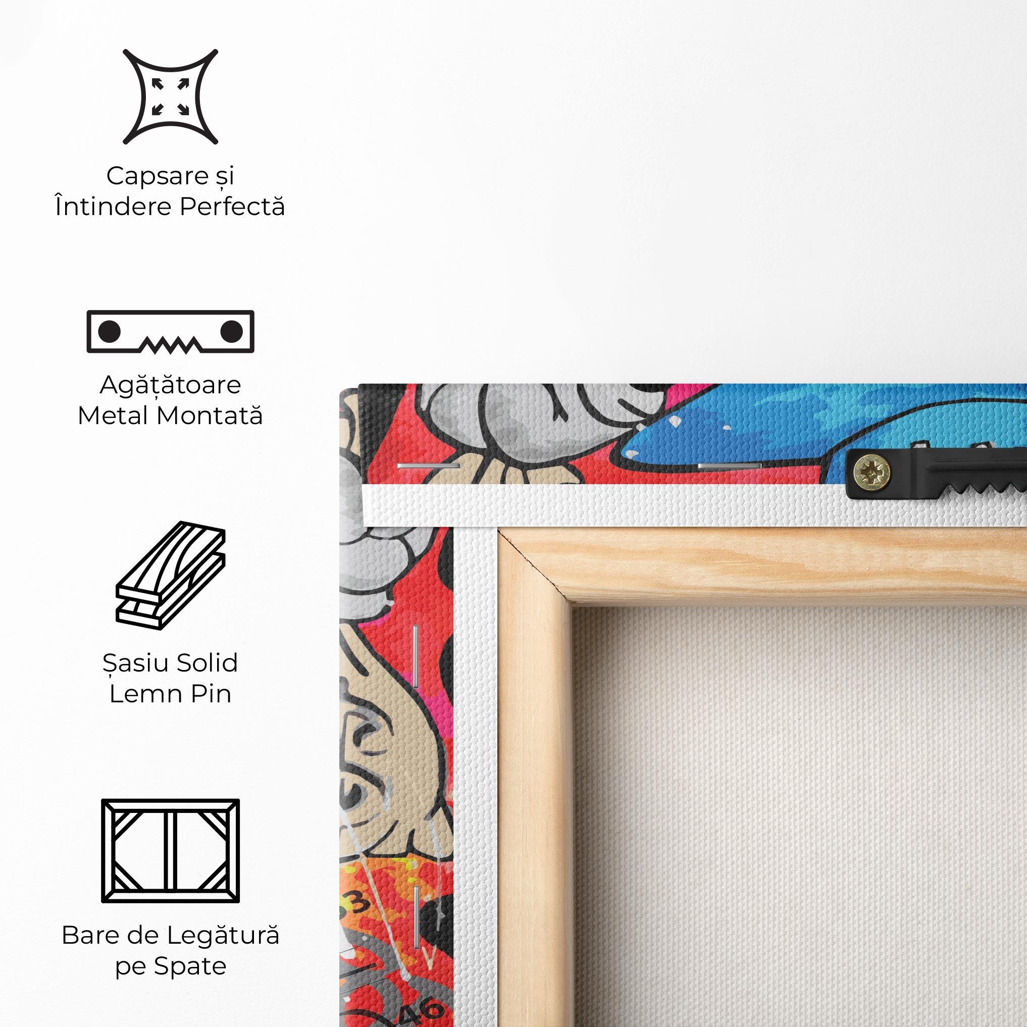 Tablou Canvas Gangsta Mickey mockup 5