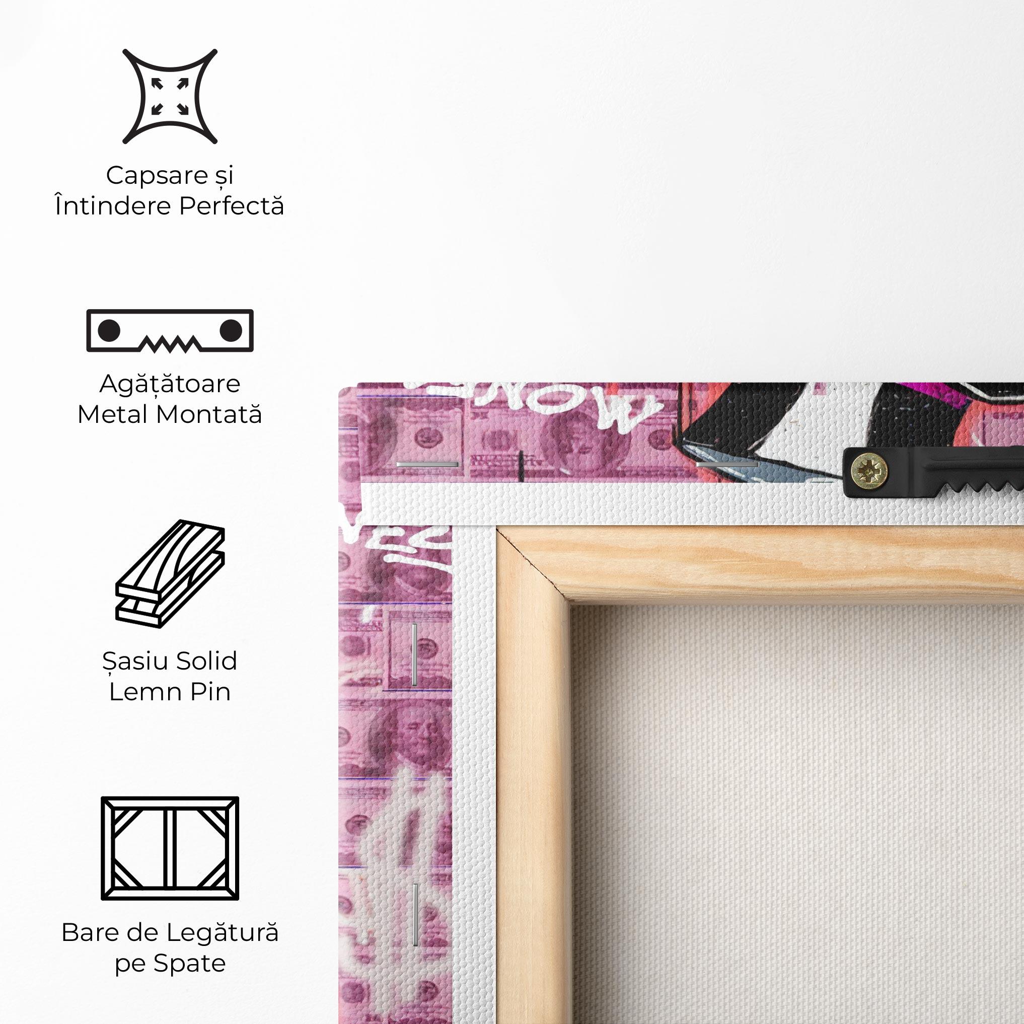 Tablou Canvas Give Me Your Money mockup 5