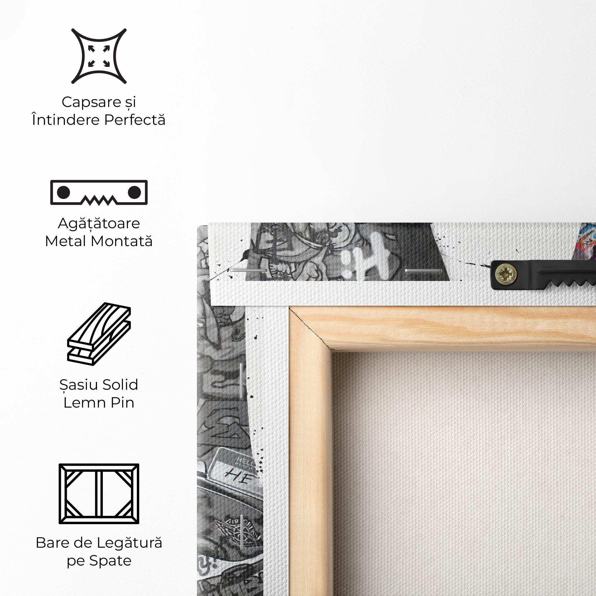 Tablou Canvas Love On My Toes mockup 5