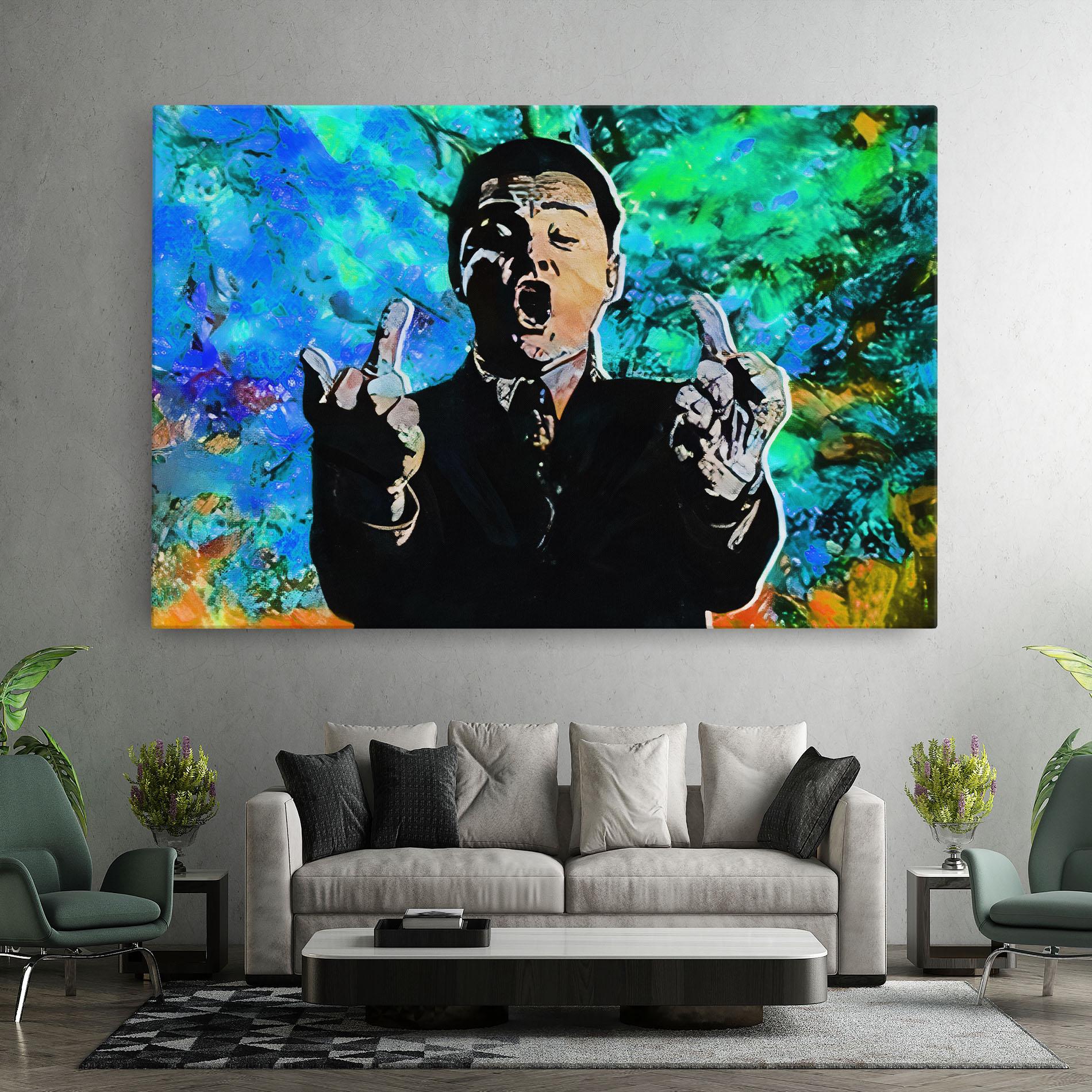 Tablou Canvas Flip The Bird mockup 7