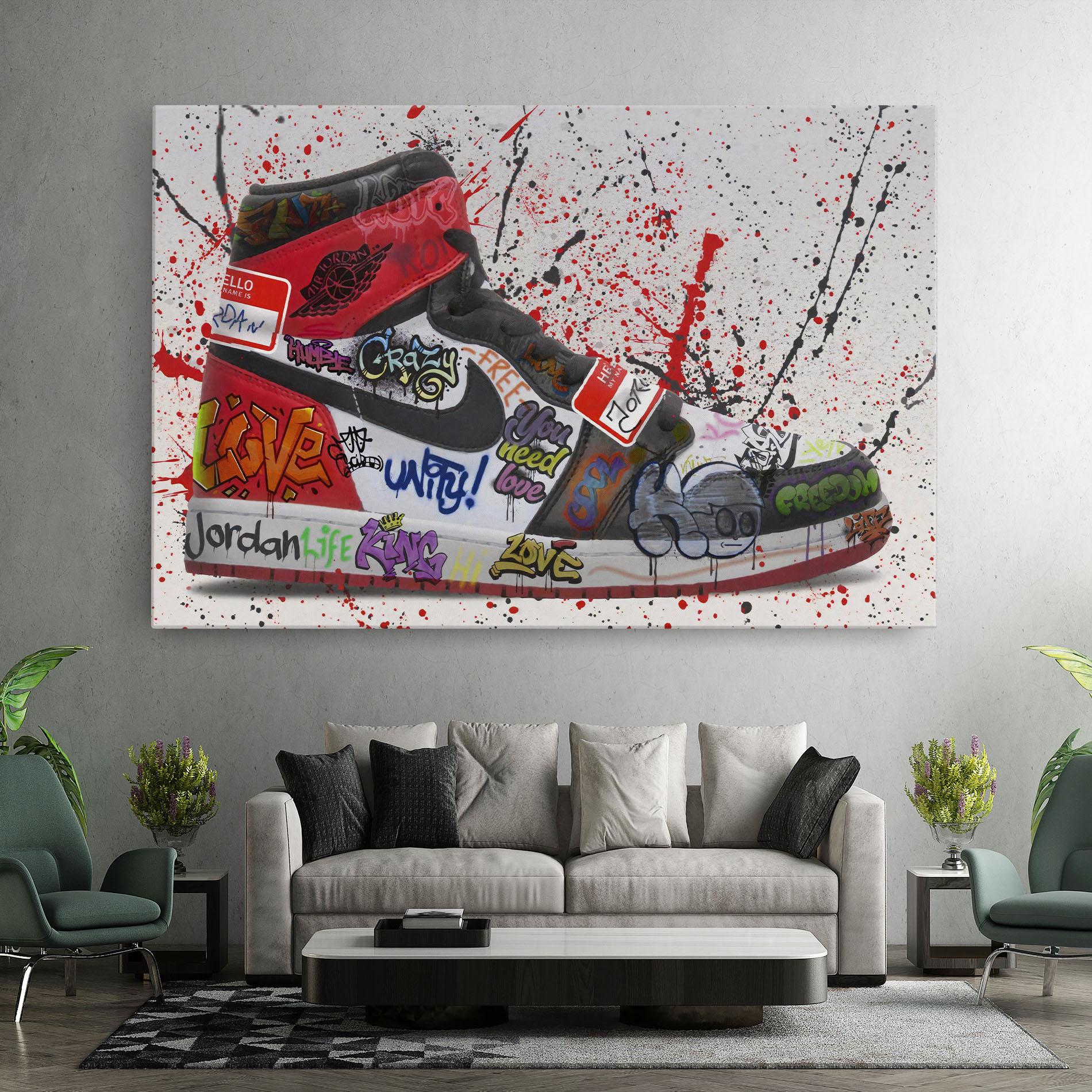 Tablou Canvas Jordan Drip mockup 7