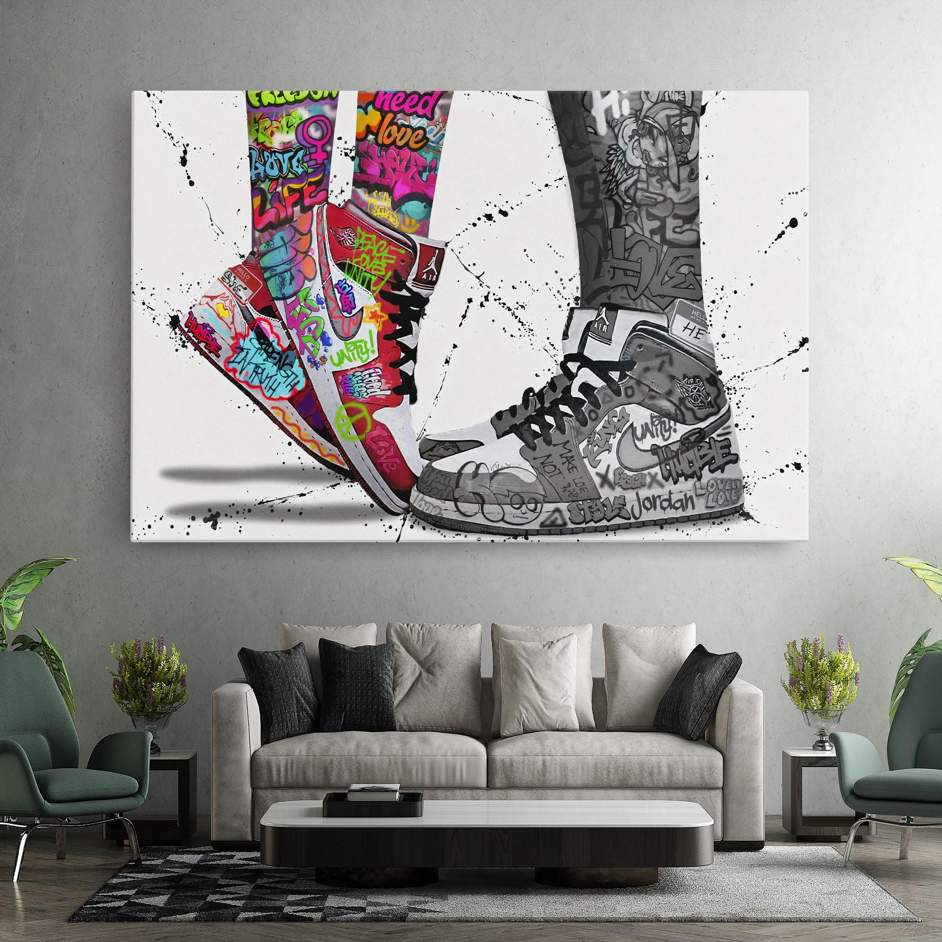 Tablou Canvas Love On My Toes mockup 7