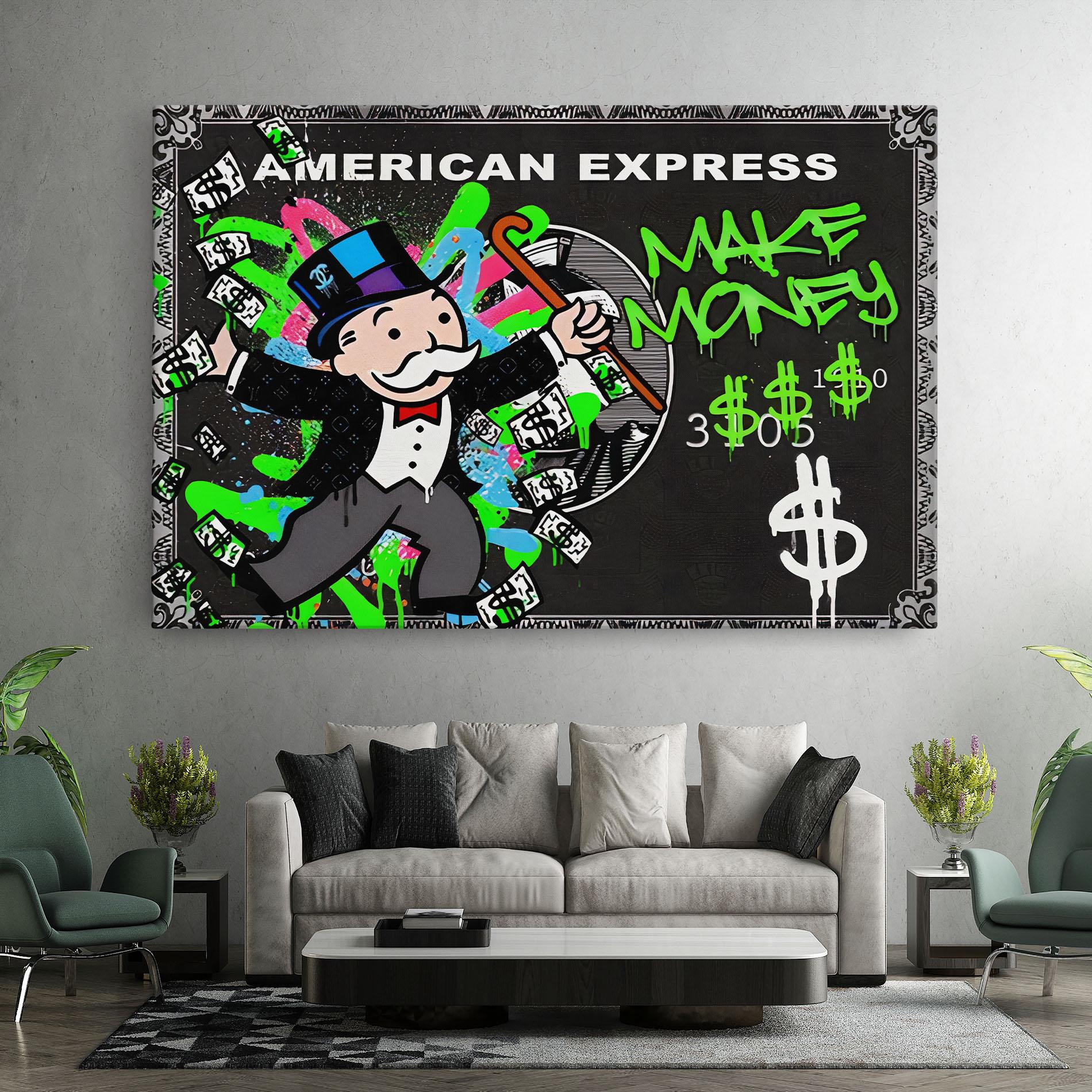 Tablou Canvas Make Money mockup 7