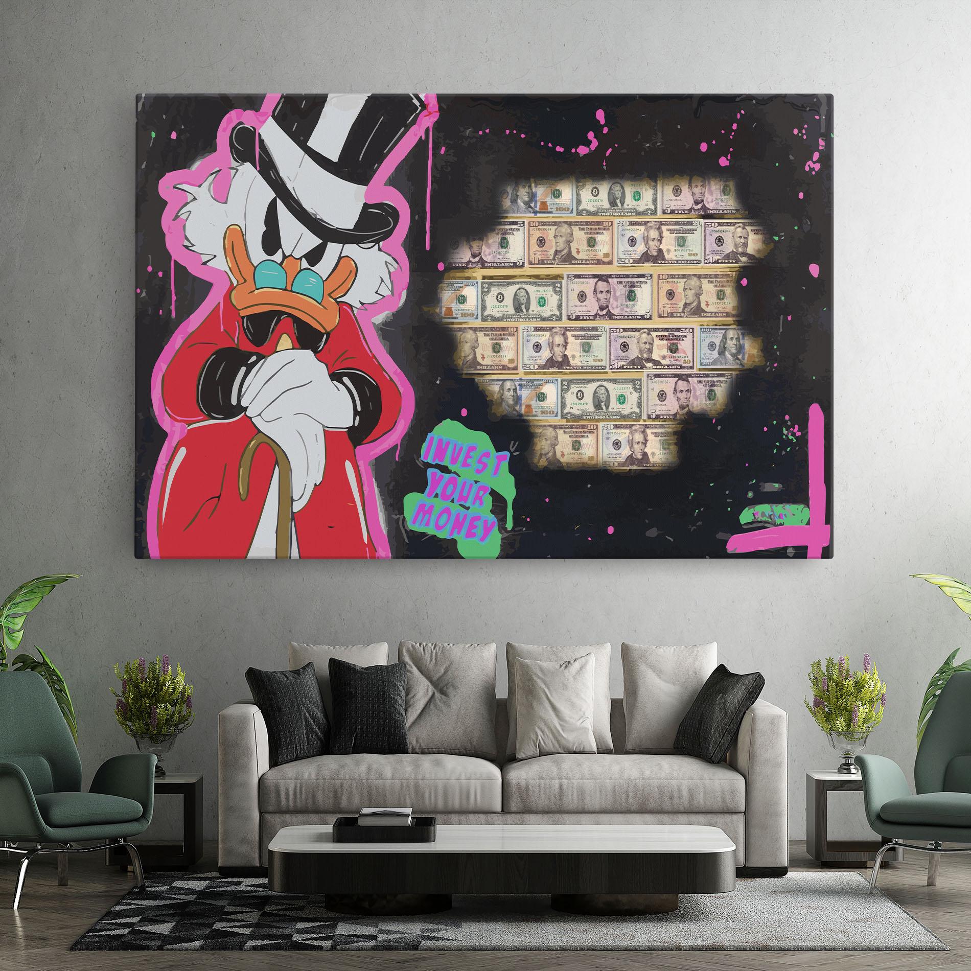 Tablou Canvas Money Advice mockup 7