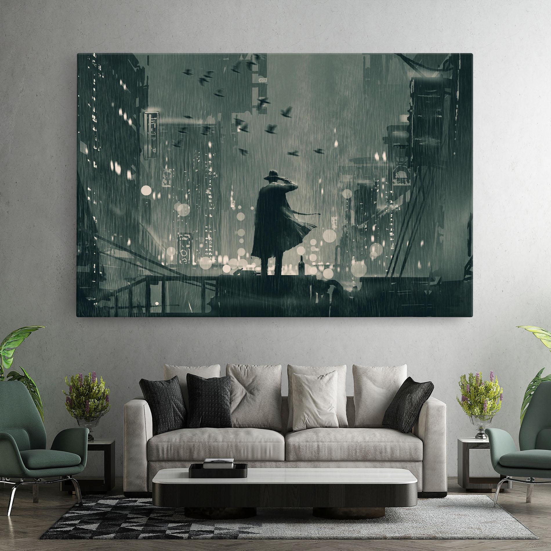Tablou Canvas Noir Detective mockup 7