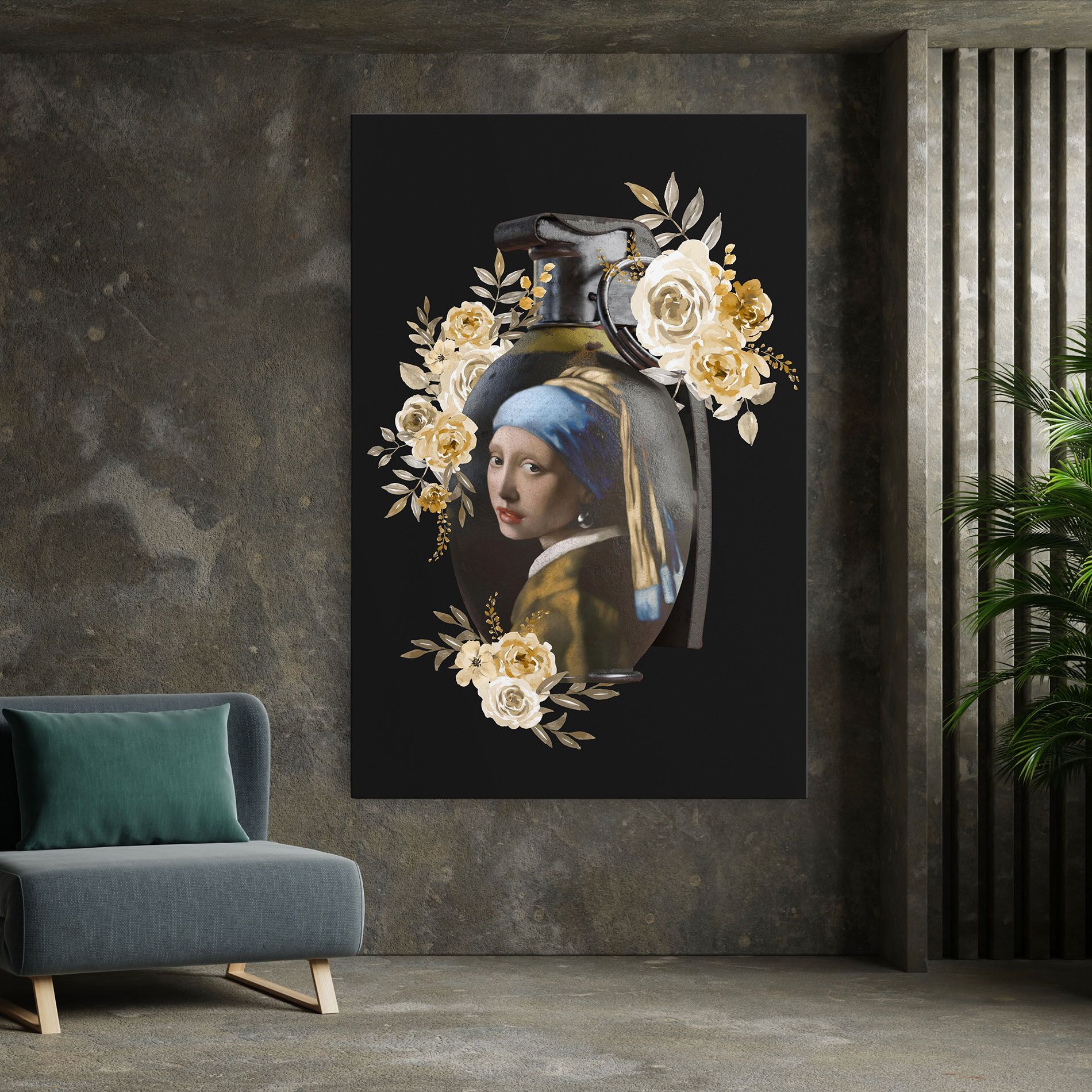 A Girl Is A Grenade mockup 7