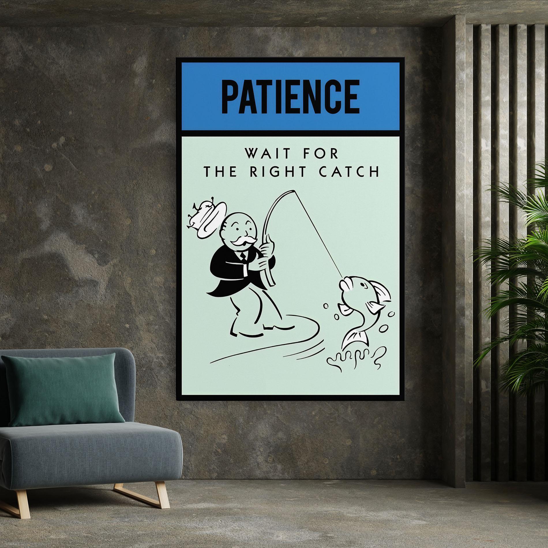 Tablou Canvas PATIENCE mockup 7