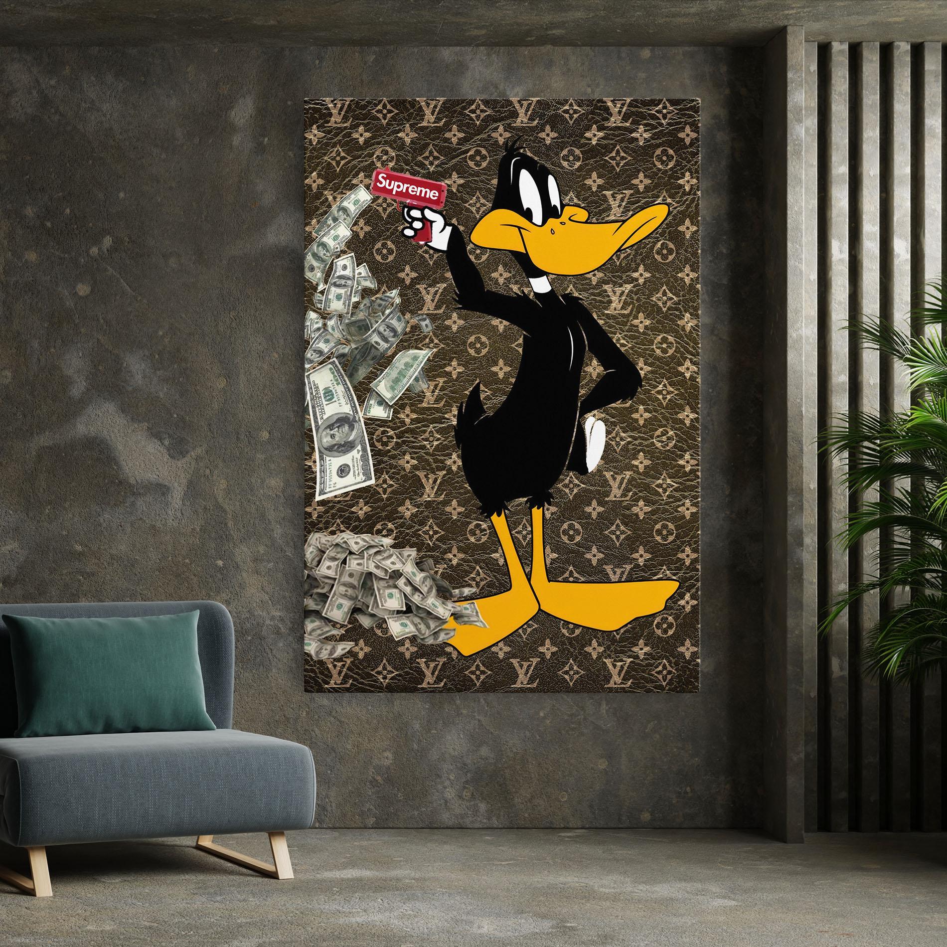 Tablou Canvas Supreme Daffy mockup 7