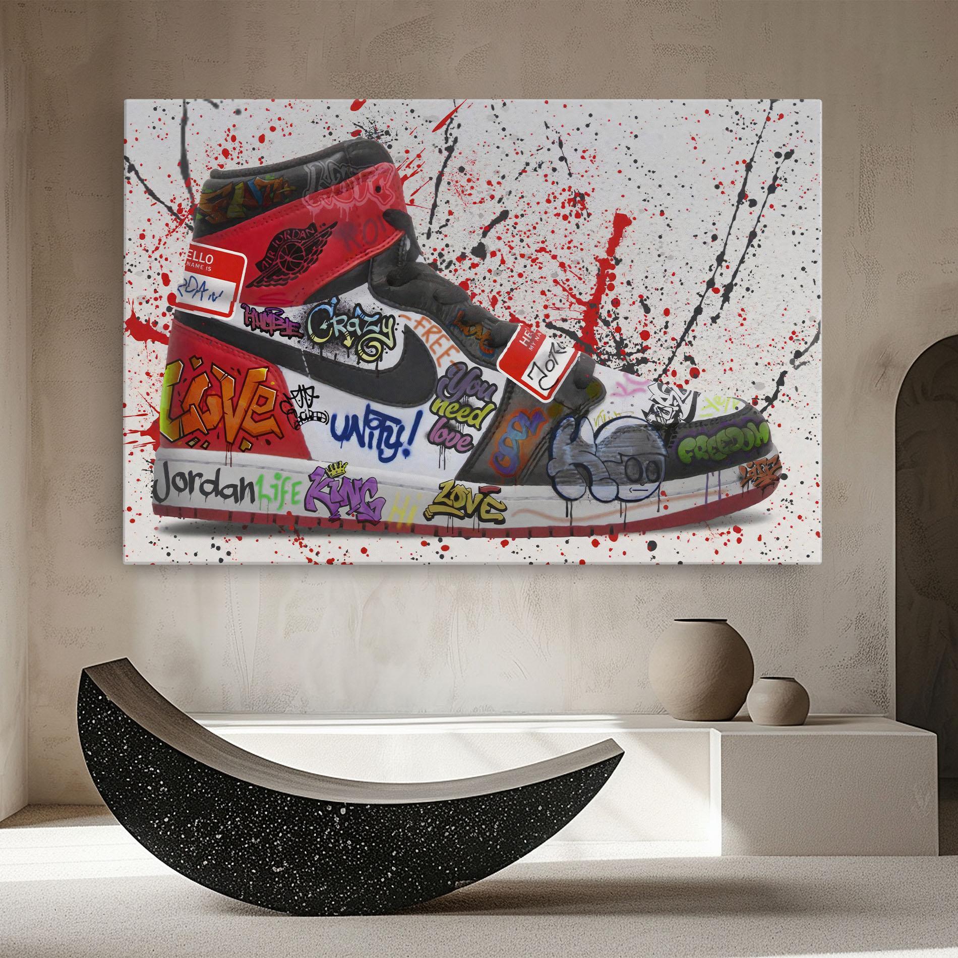 Tablou Canvas Jordan Drip mockup 8