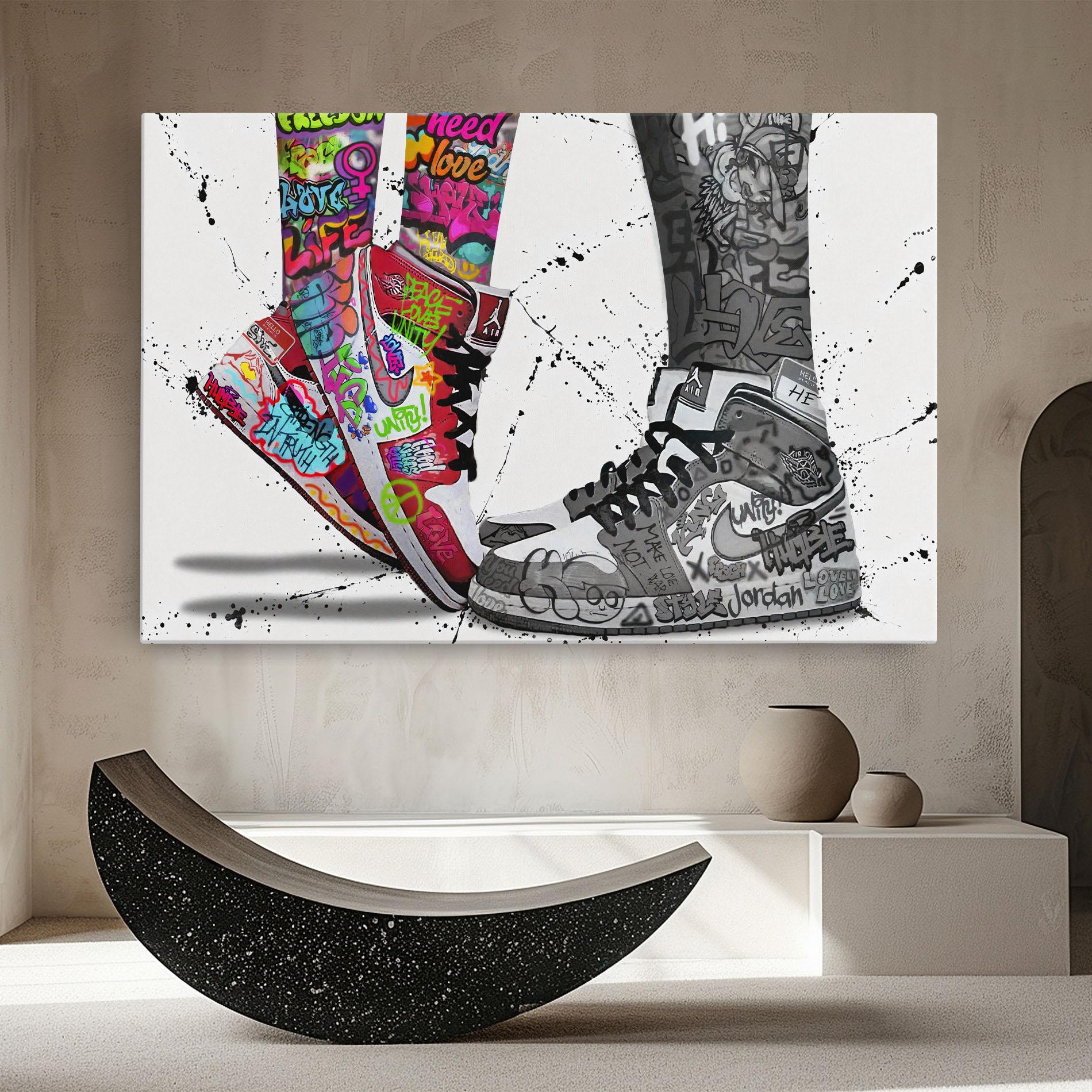 Tablou Canvas Love On My Toes mockup 8