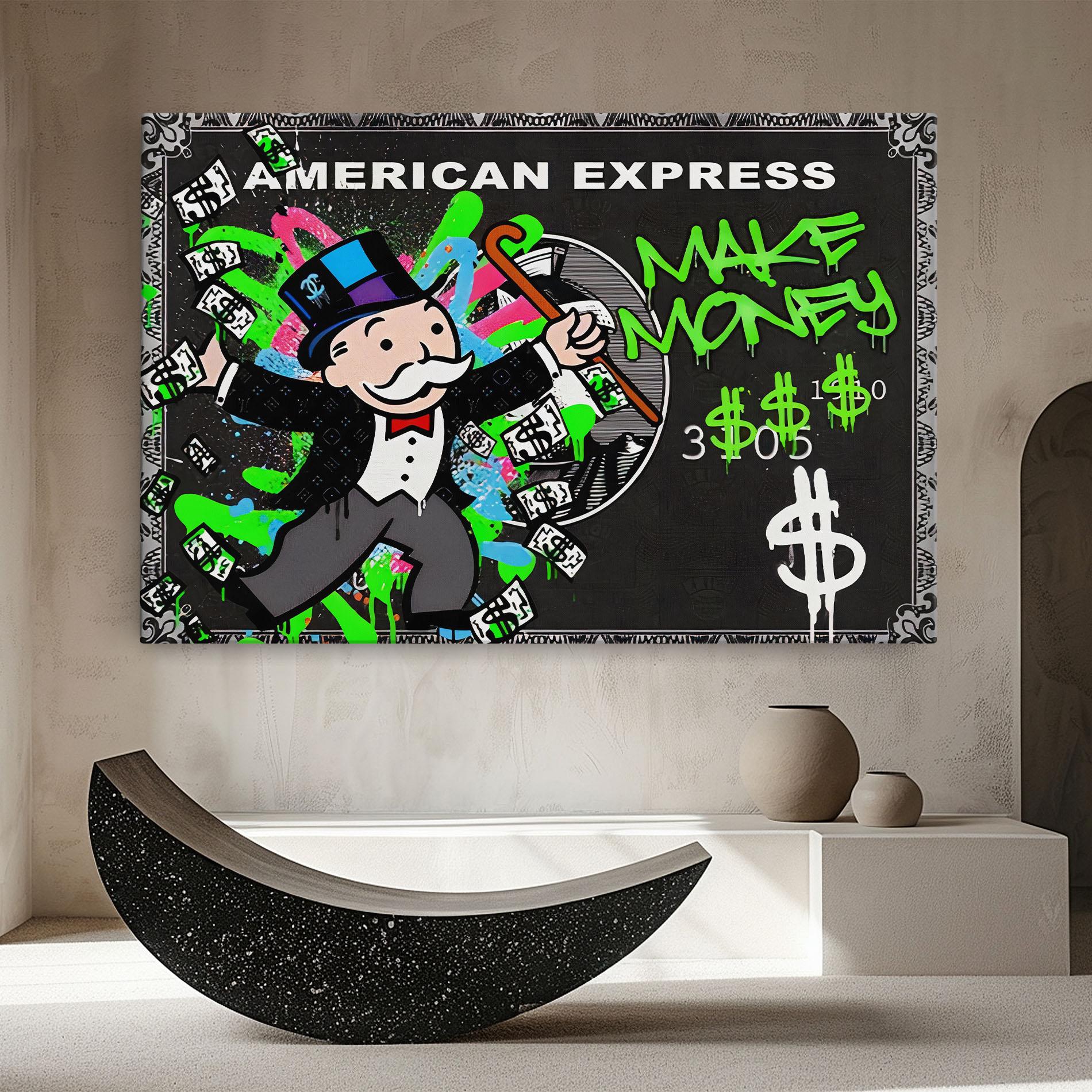 Tablou Canvas Make Money mockup 8