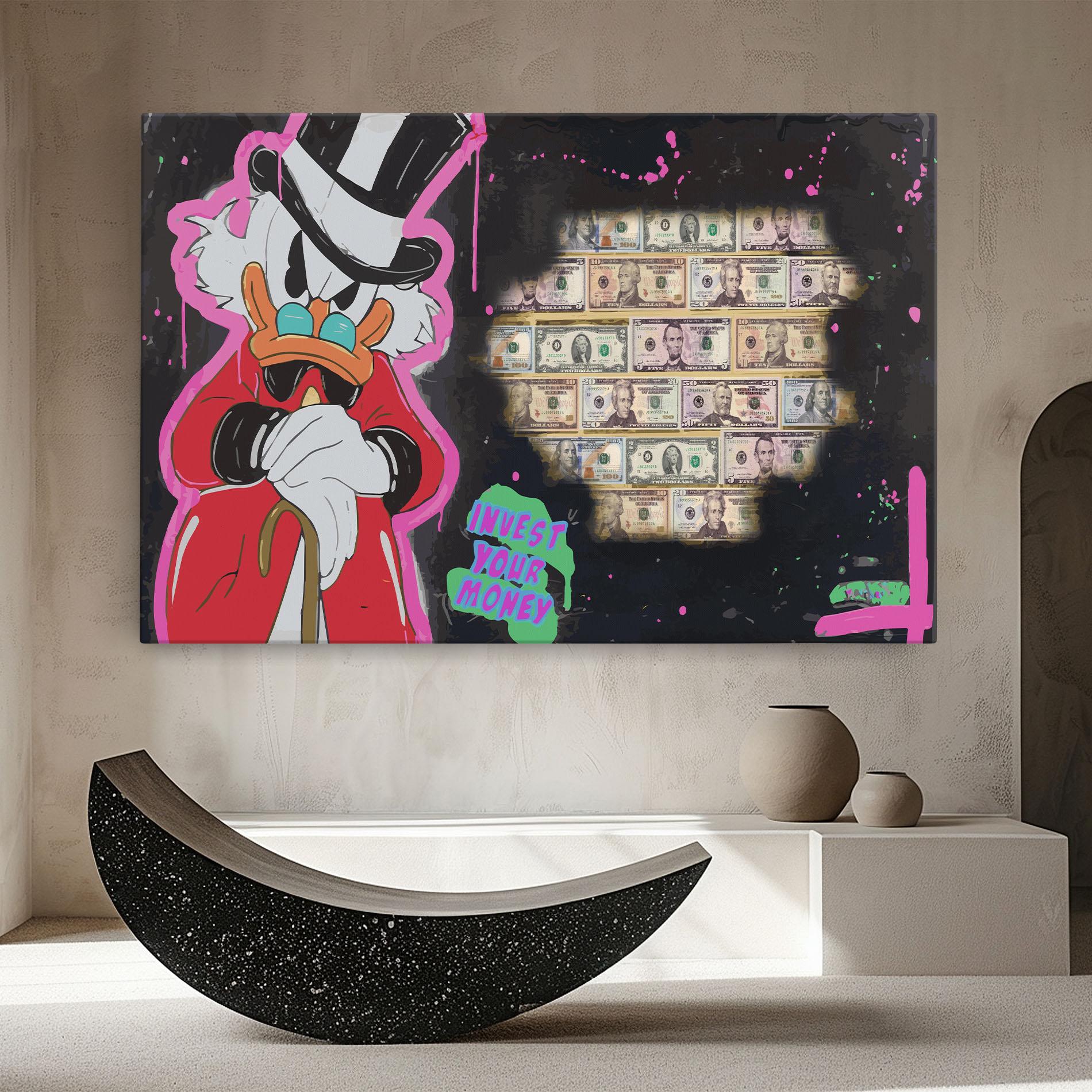 Tablou Canvas Money Advice mockup 8