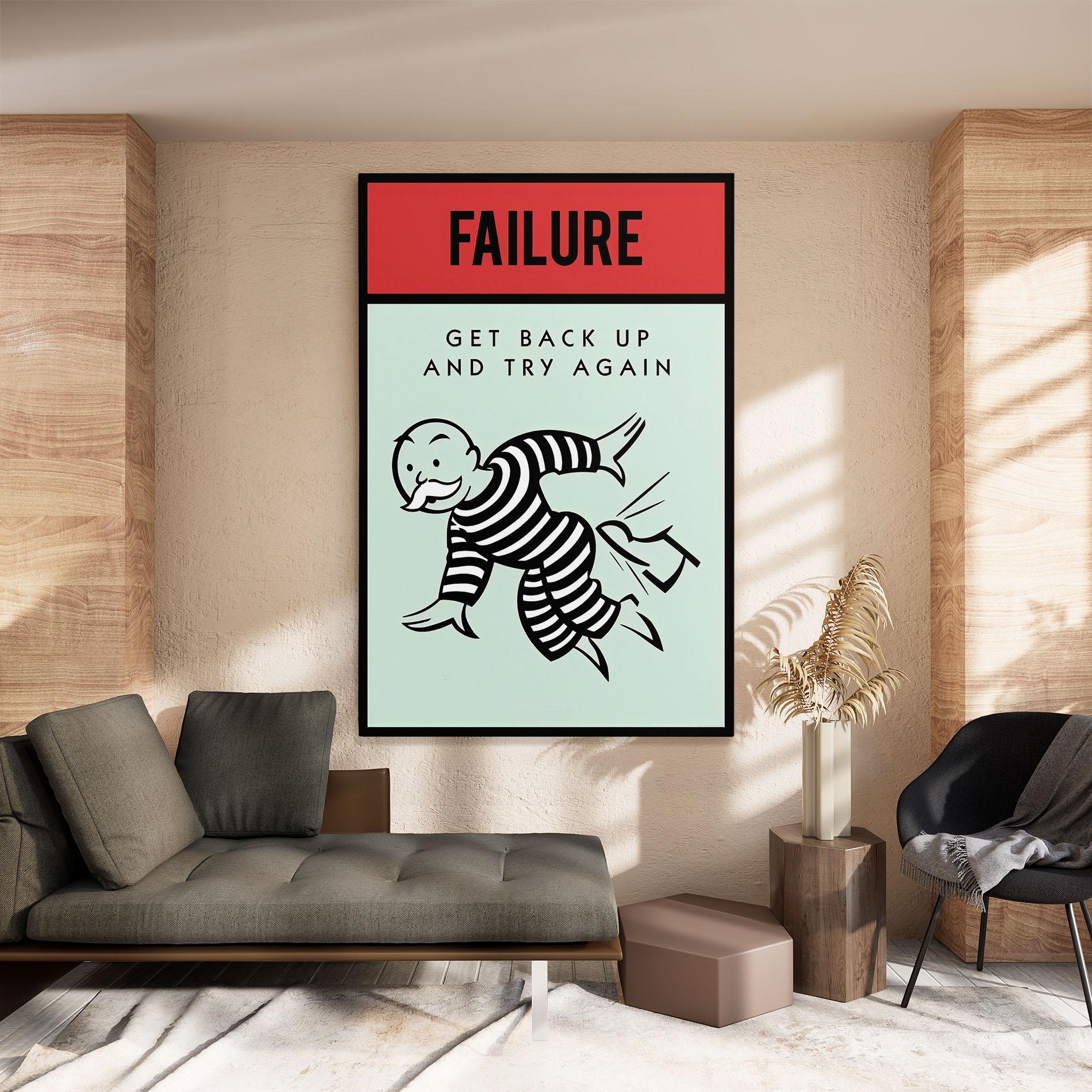 Tablou Canvas FAILURE mockup 8