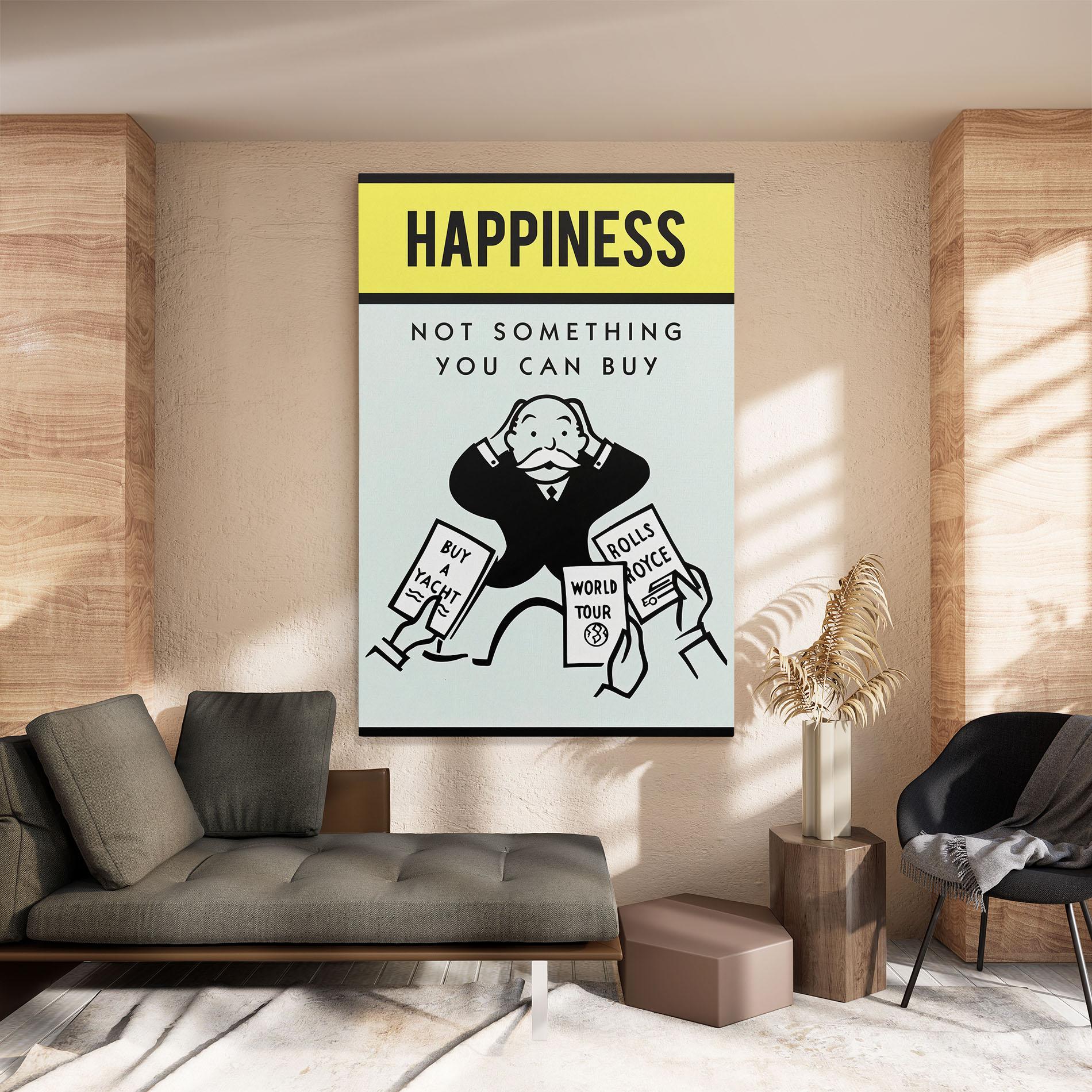 Tablou Canvas HAPPINES mockup 8