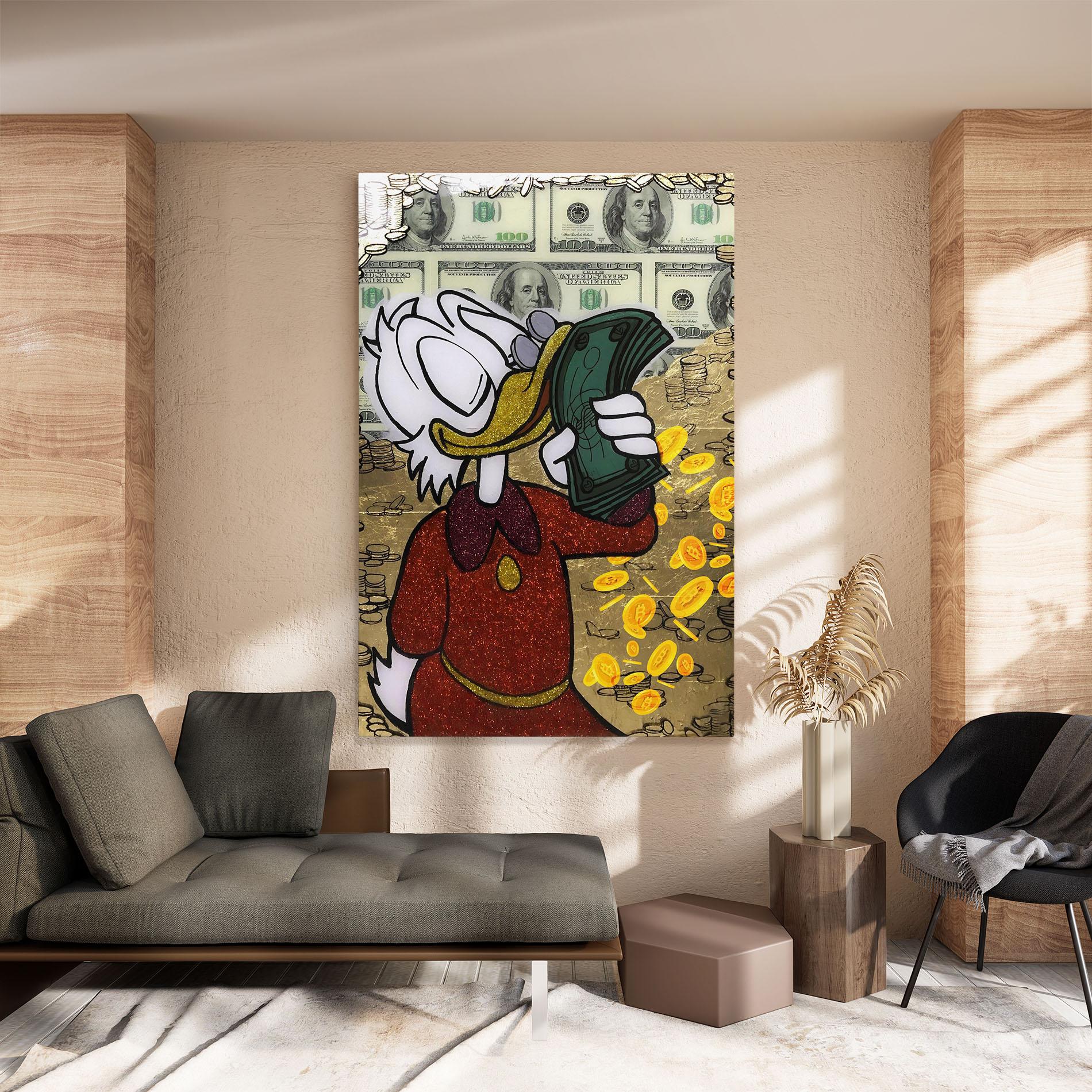 Tablou Canvas Smell Like Money mockup 8