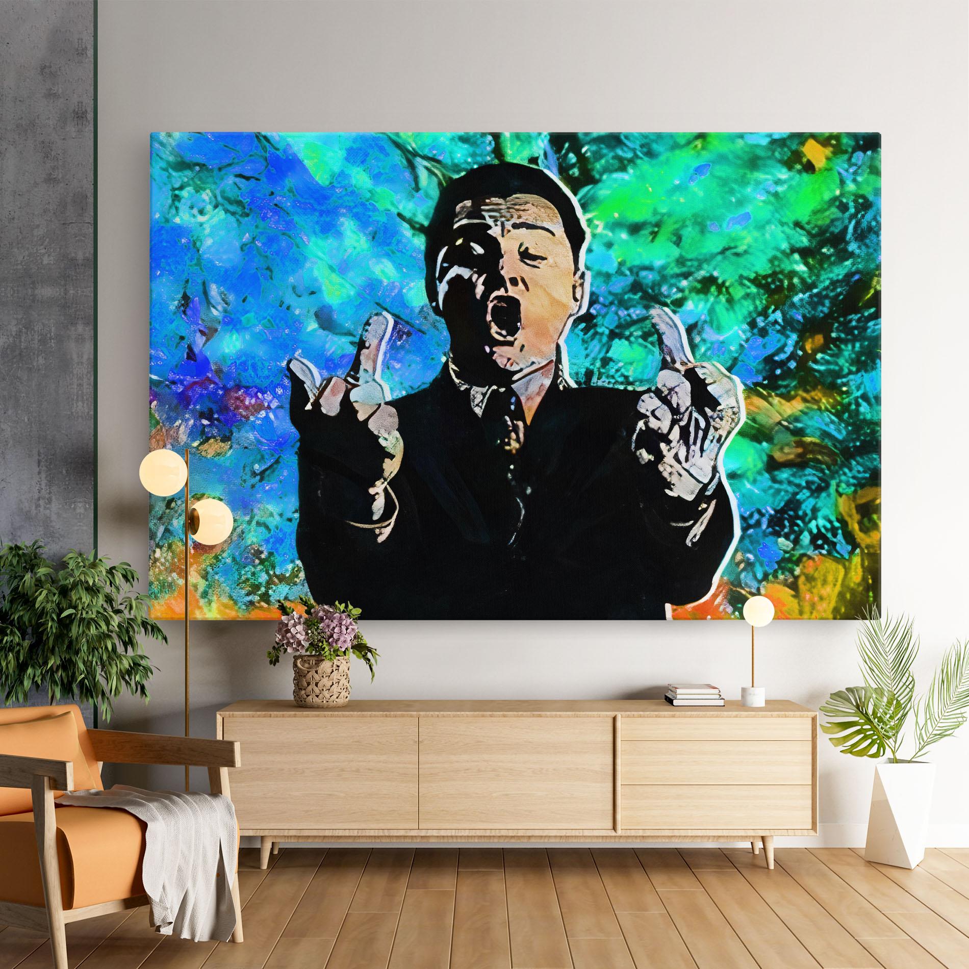 Tablou Canvas Flip The Bird mockup 9