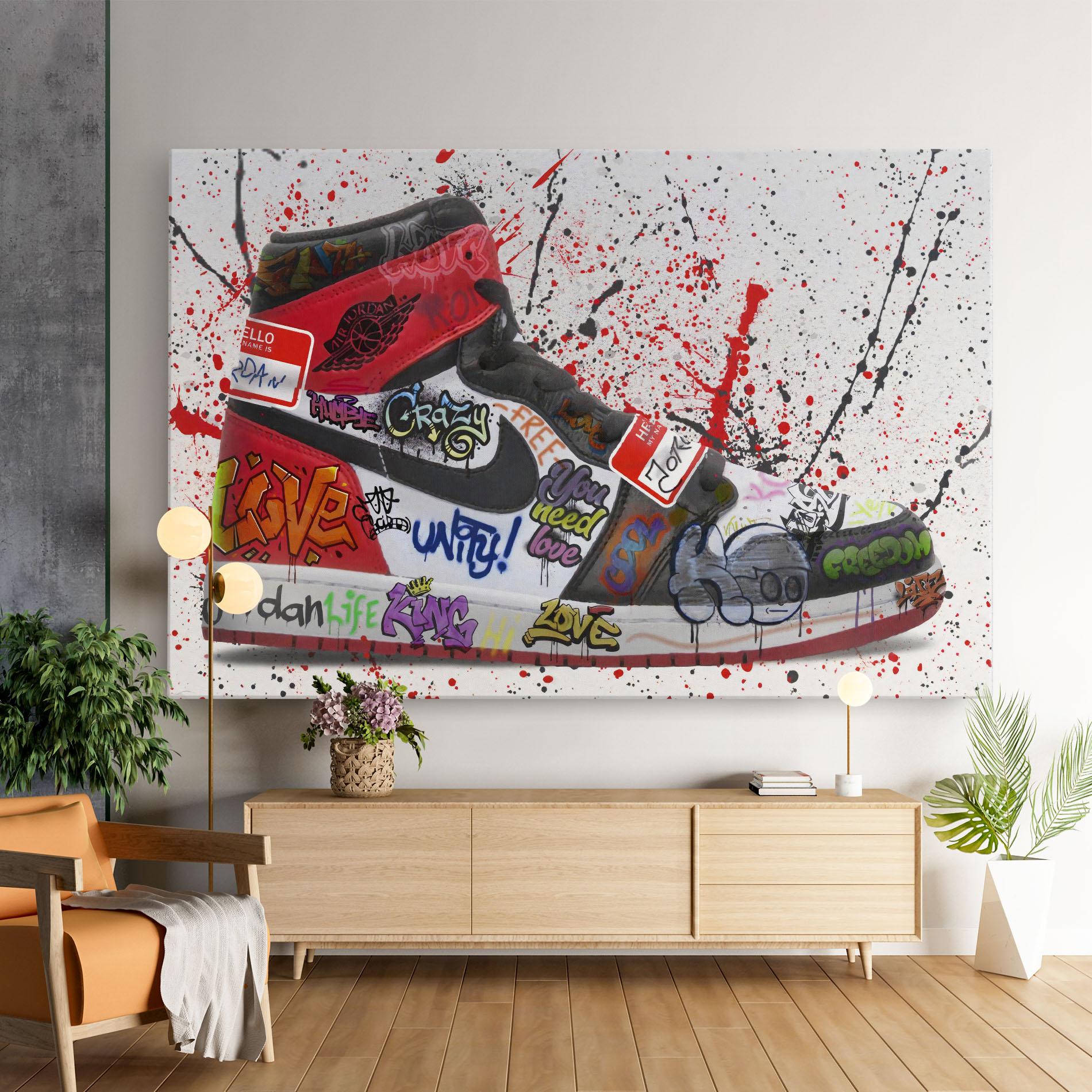 Tablou Canvas Jordan Drip mockup 9