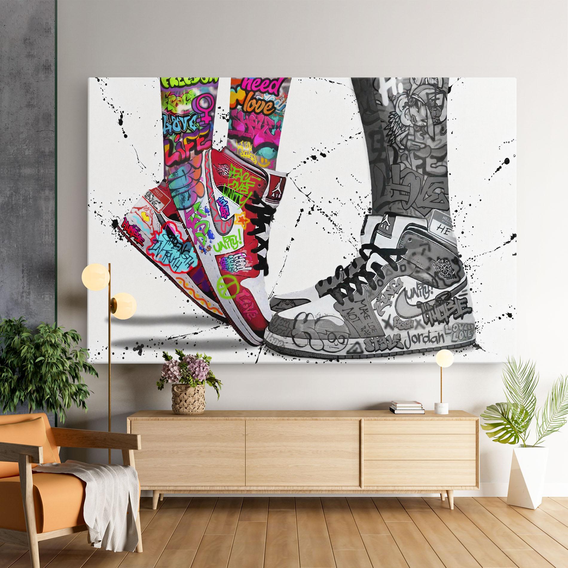 Tablou Canvas Love On My Toes mockup 9
